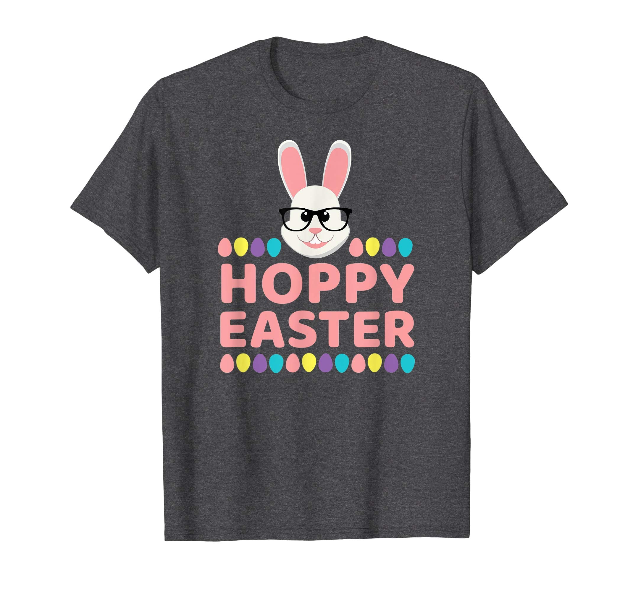 Hoppy Easter Bunny Shirt For Boys Girls Women Men Funny Tee