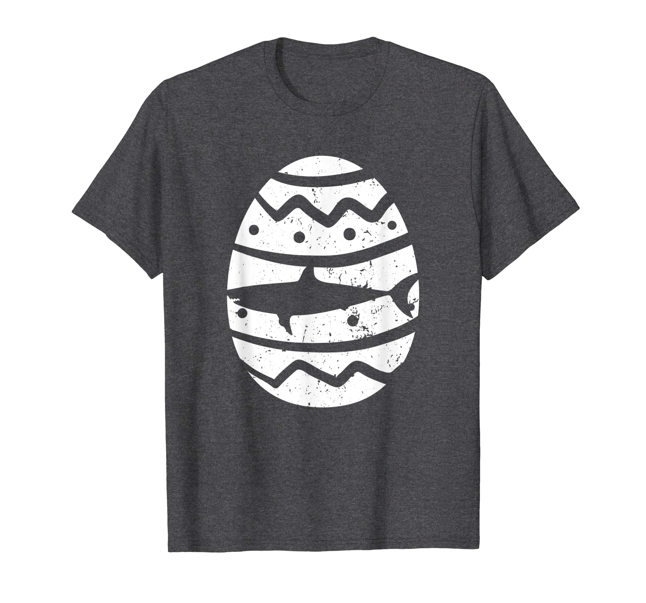 Vintage Shark Easter Egg T-Shirt Shark Easter Gift