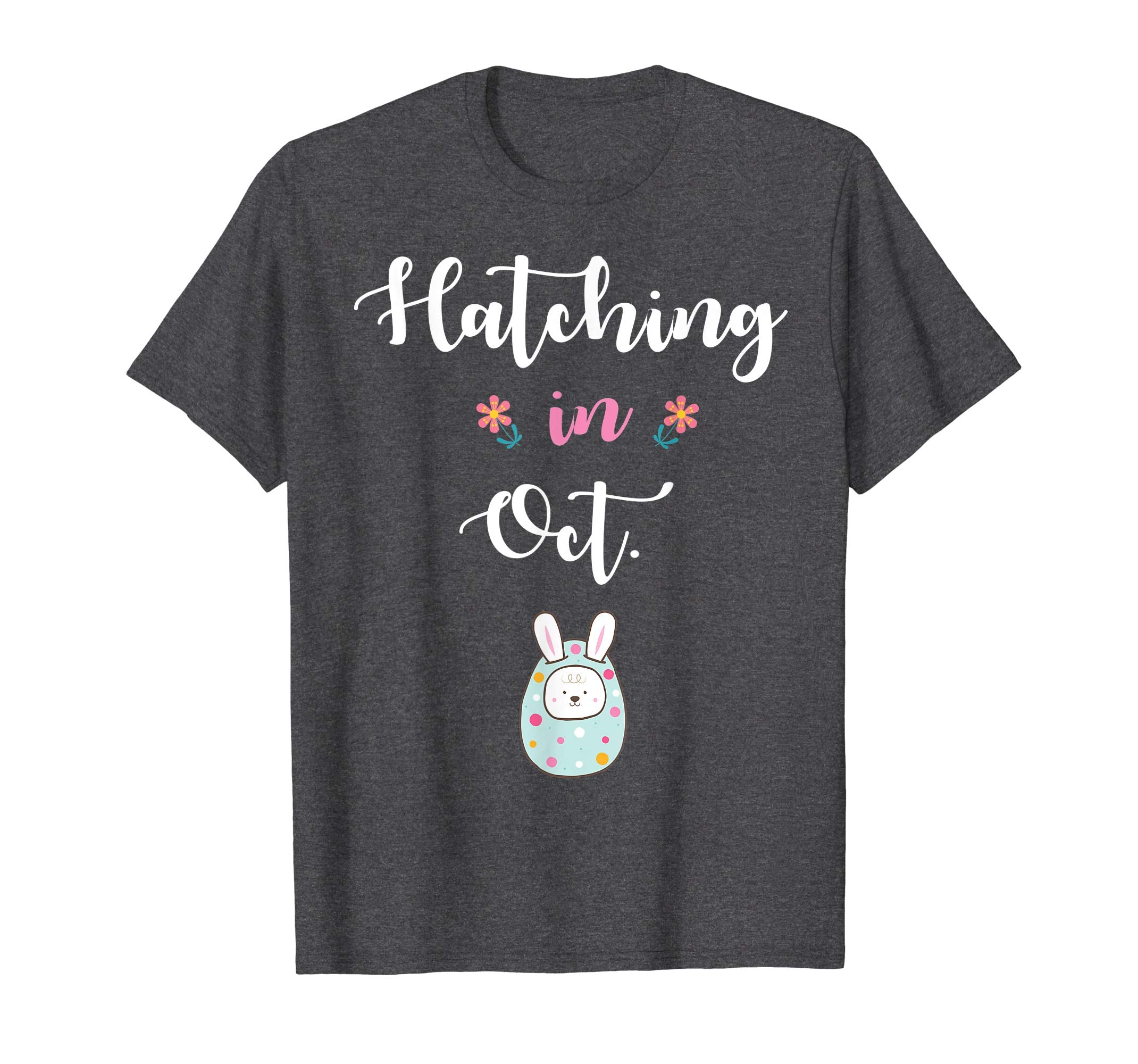 Pregnancy Kid Bunny In Easter Egg Hatching In October Shirt