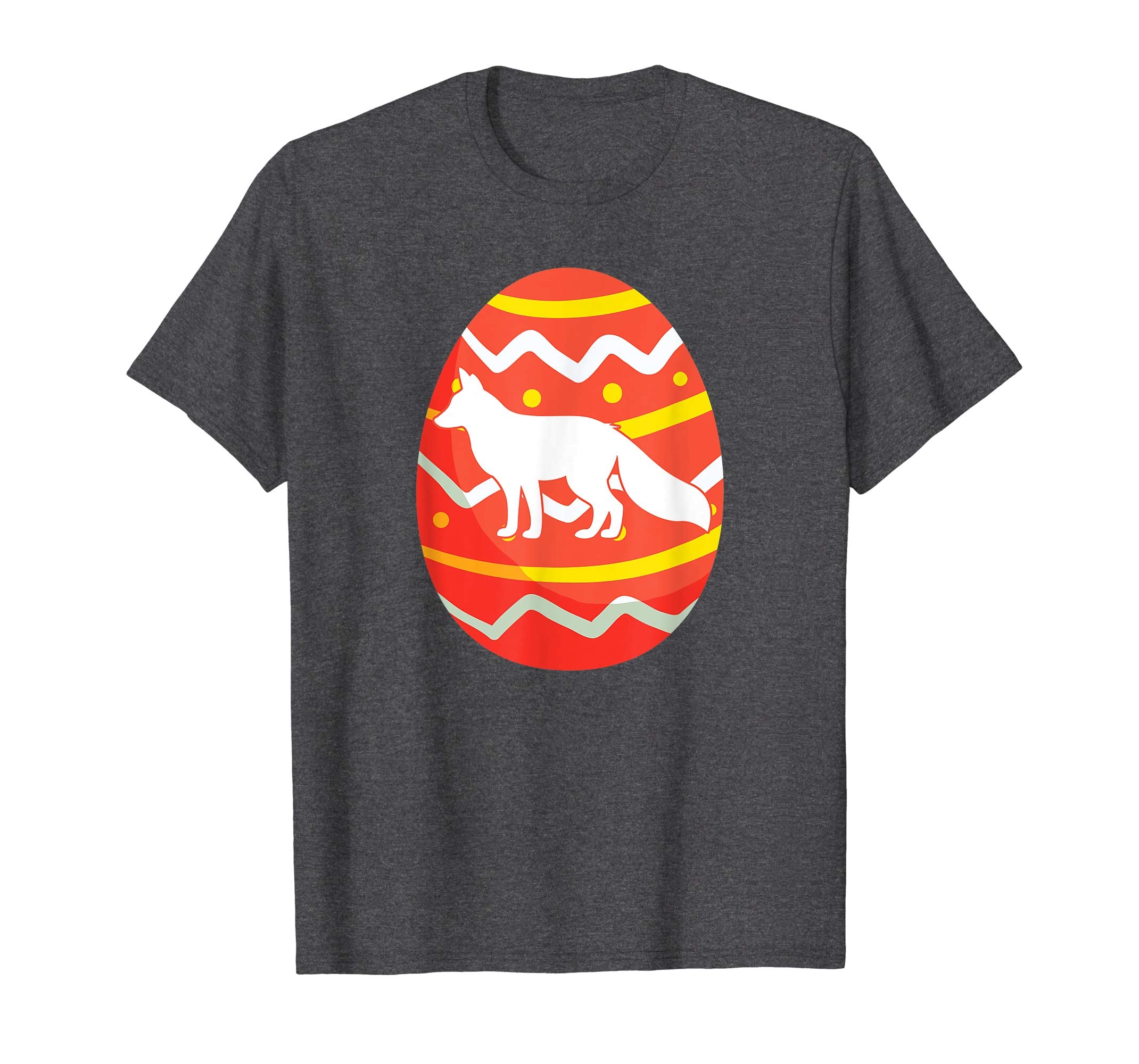 Funny Fox Easter Egg T-Shirt Gifts for Kids Boys Girls