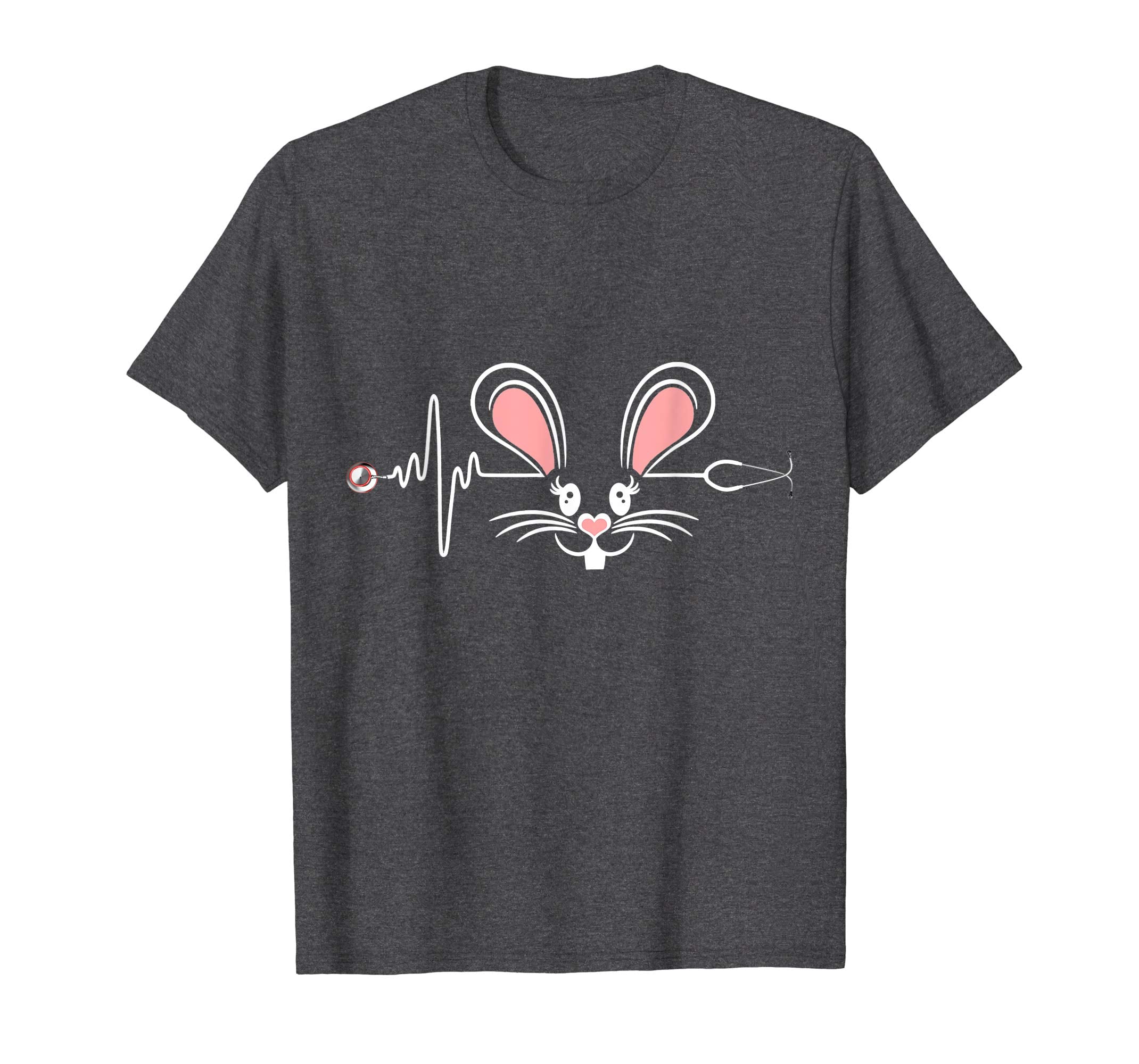 Funny Stethoscope Nurse Doctor Bunny Rabbit Easter T-Shirt