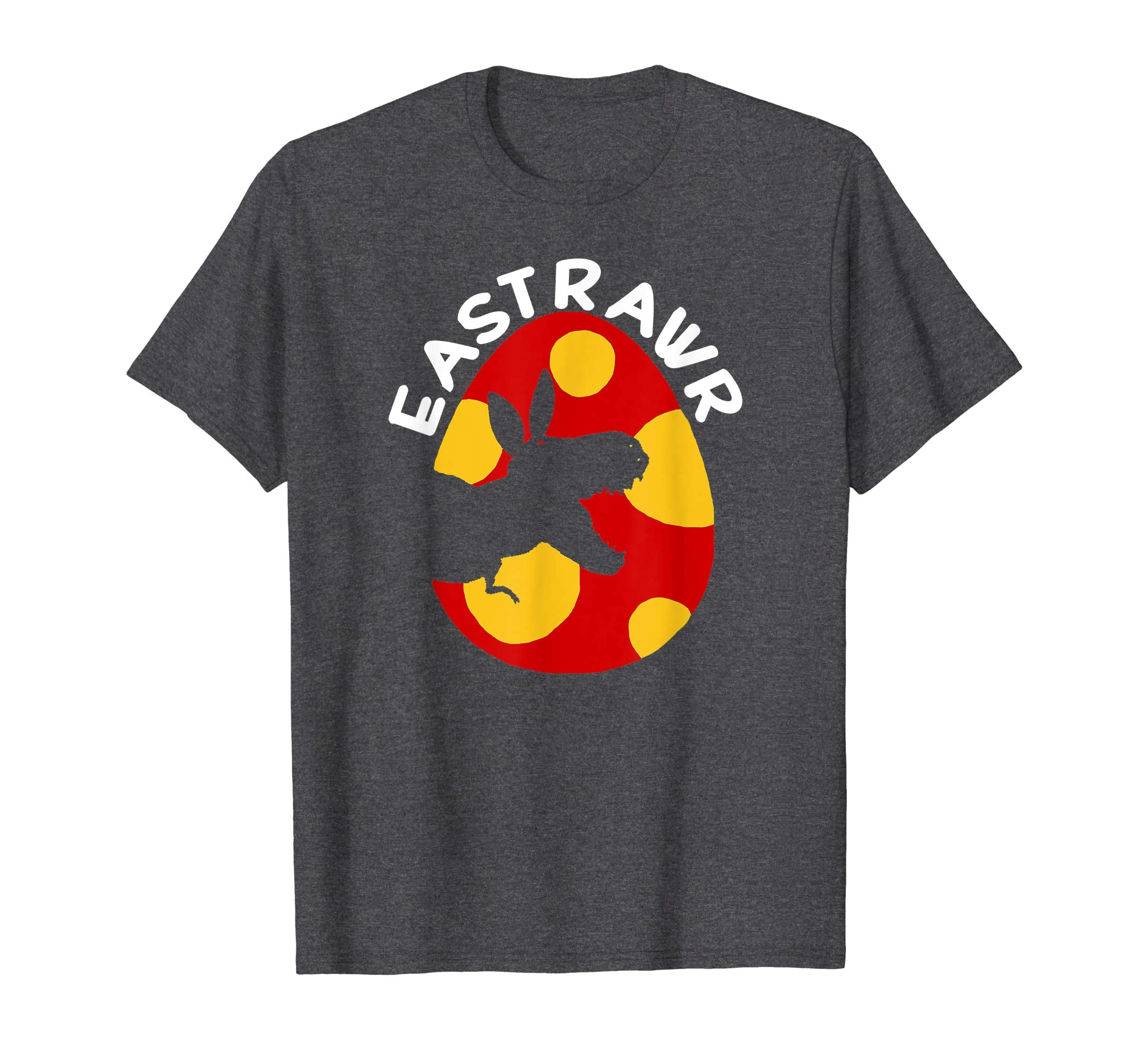 VSS8 Shopping Easter Bunny T Shirt T Rex Boys Kids Eggs Tee