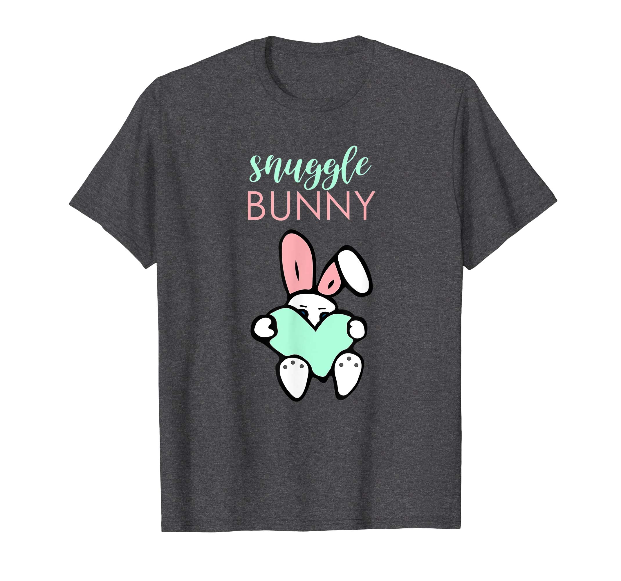 Snuggle Bunny Cute Easter Rabbit T-Shirt Bunny Heart Gift