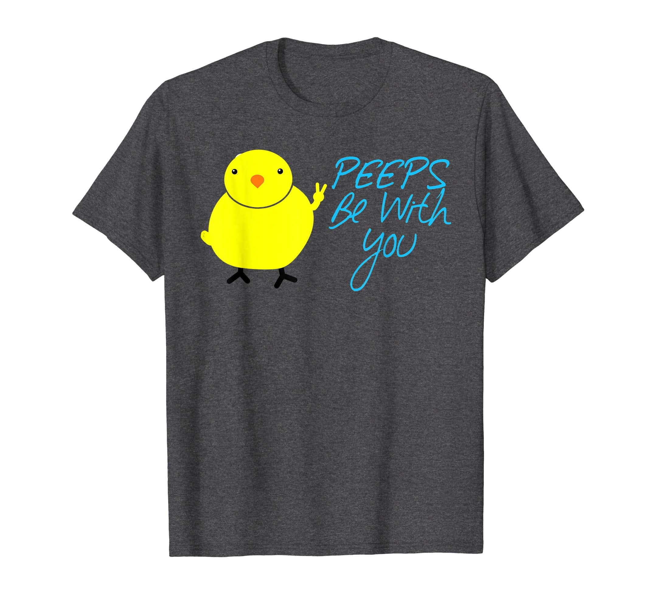 Funny Peeps Chick Giving Peace Sign Easter Shirt