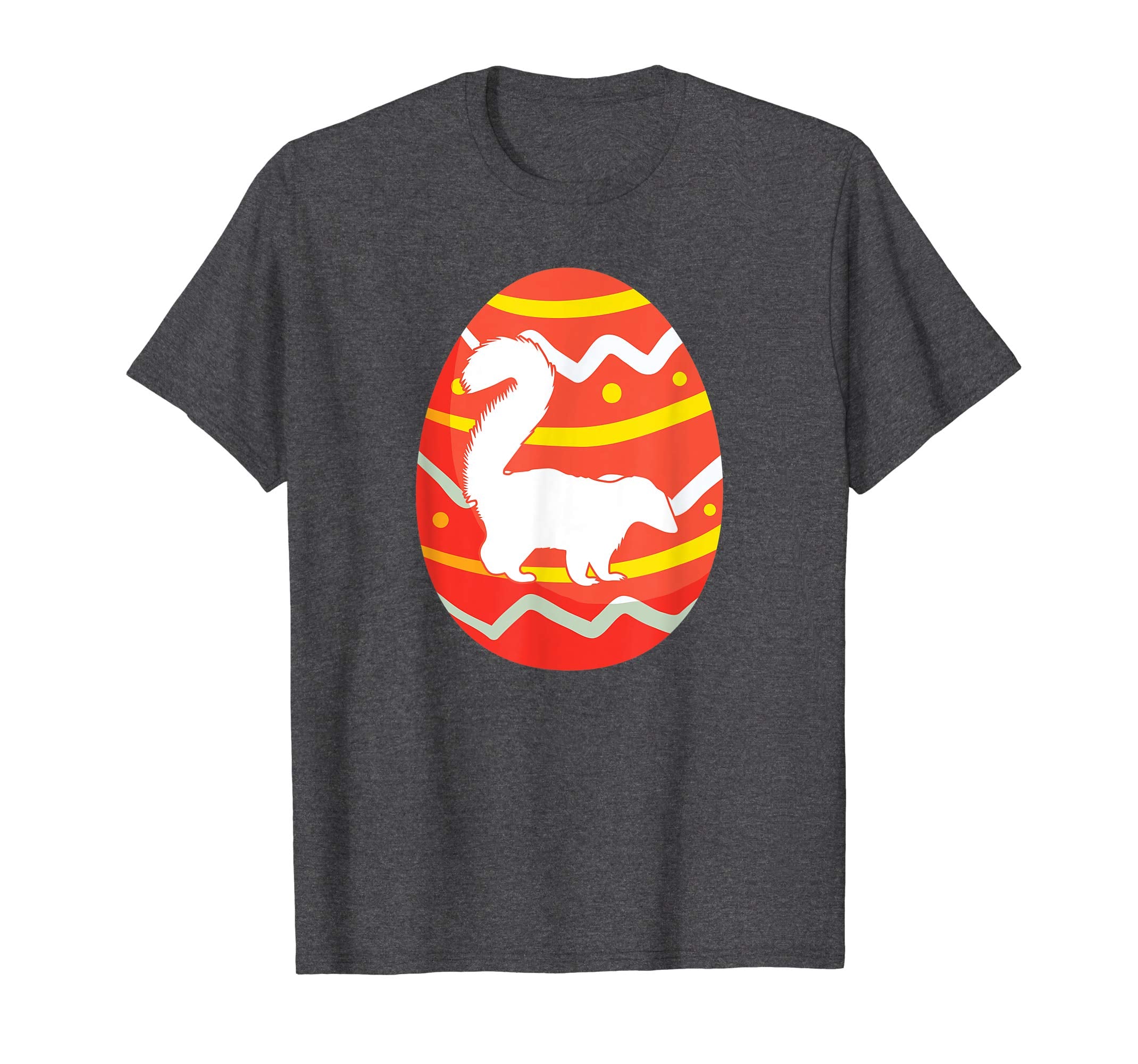 Funny Skunk Easter Egg T-Shirt Gifts for Kids Boys Girls