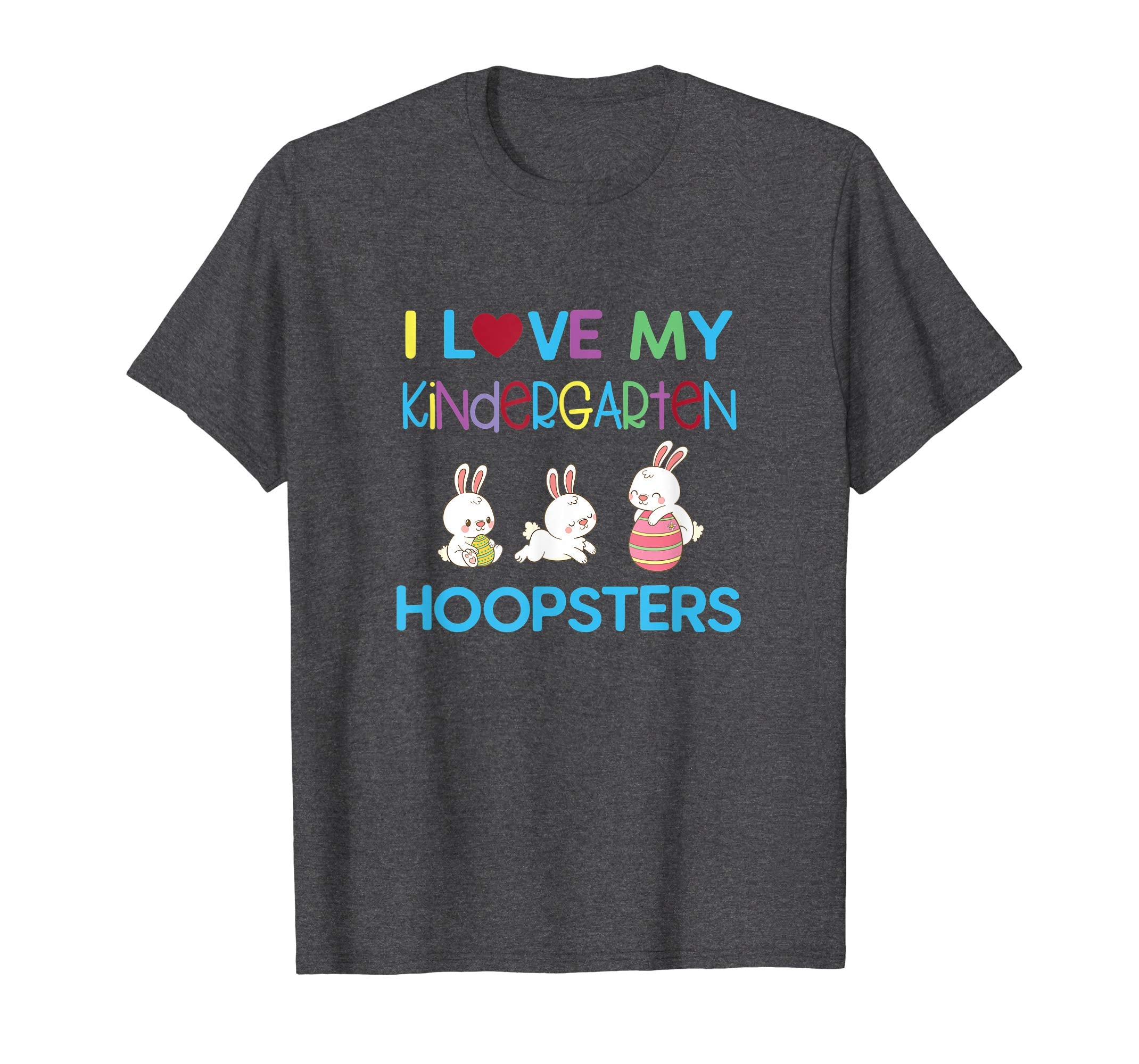 I Love My Kindergarten Hopsters Cool Easter Kids Shirt