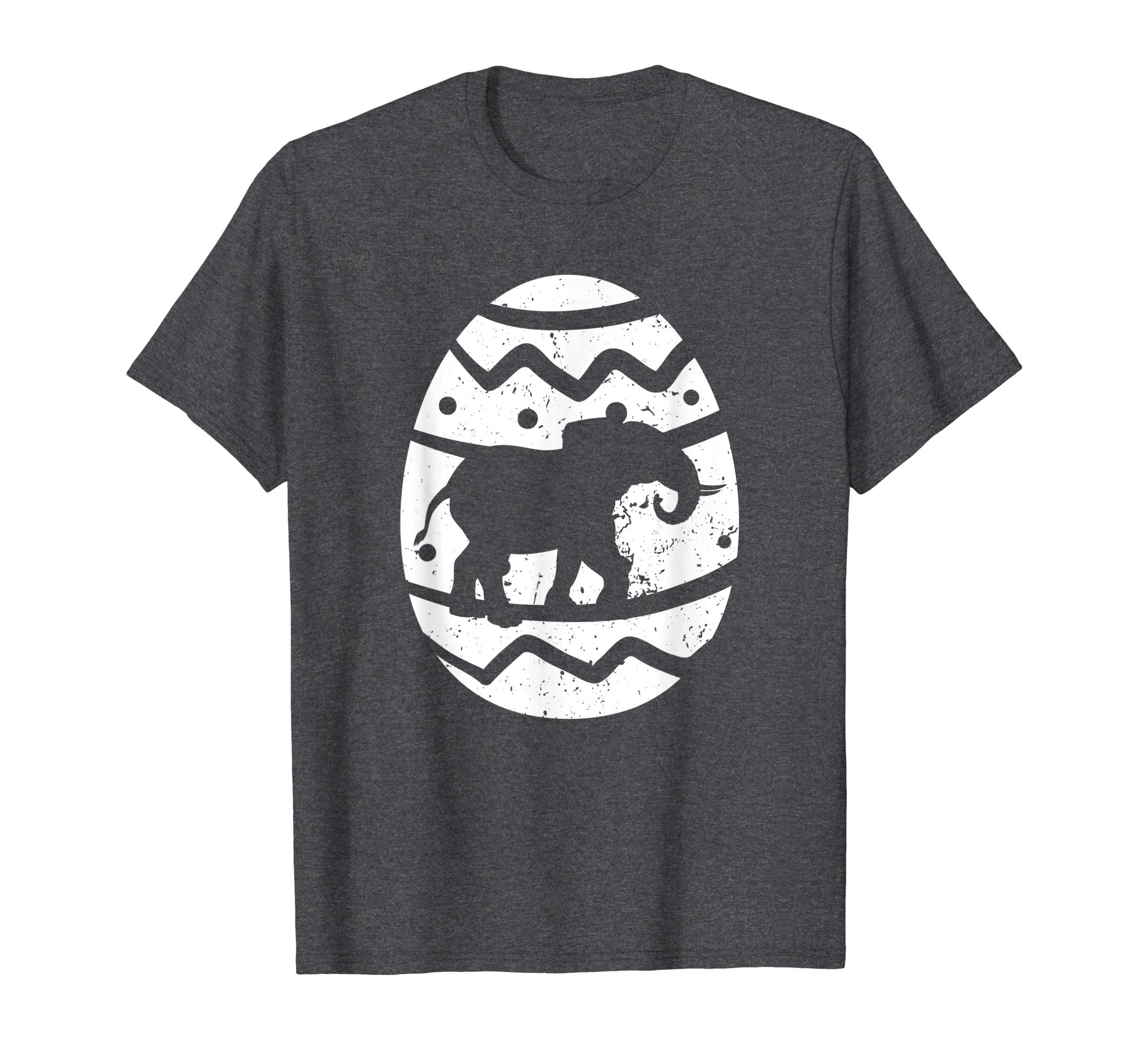 Vintage Elephant Happy Easter Egg T-Shirt Easter Gift