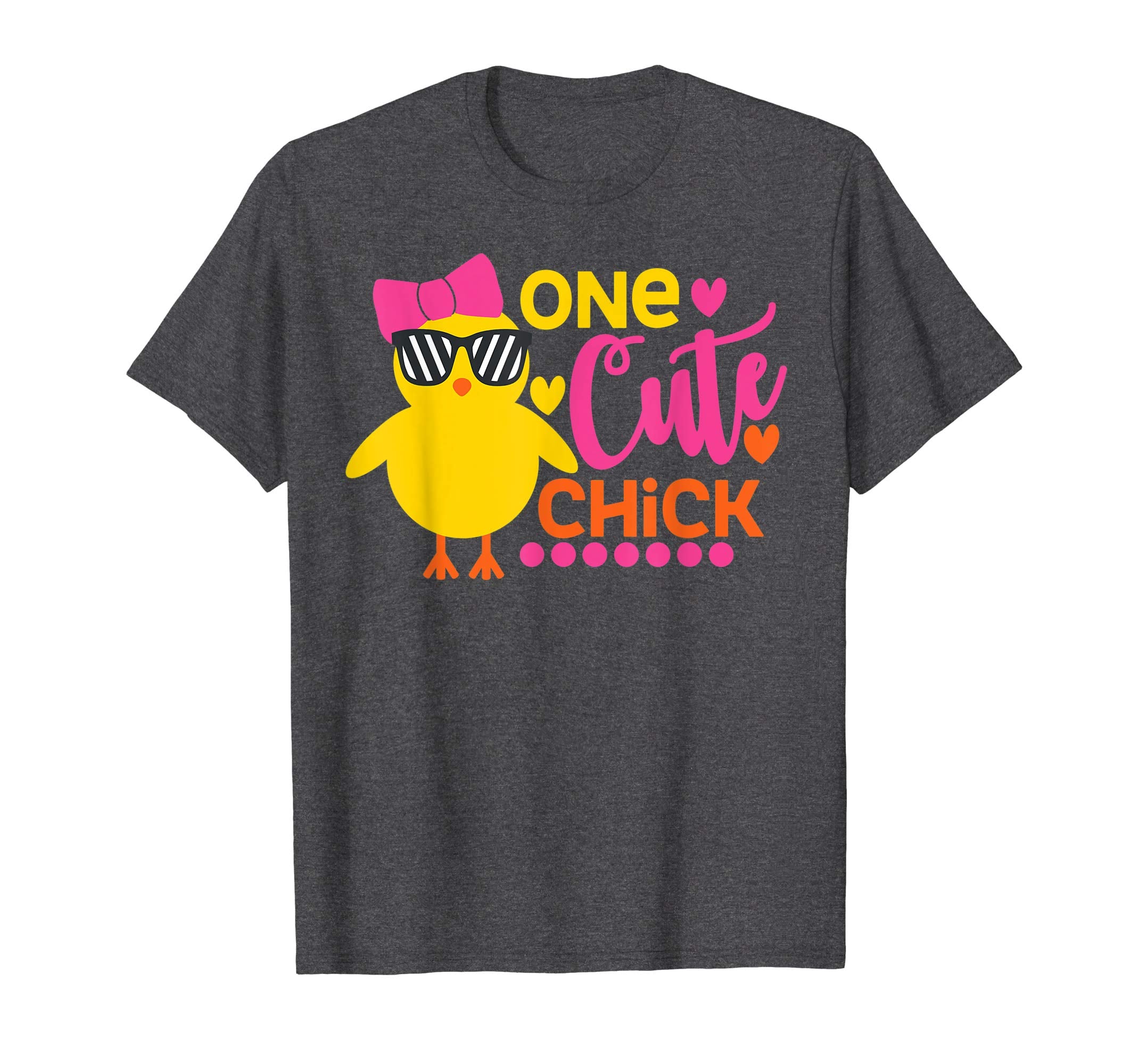 One Cute Chick Egg Hunt Funny Chicken Easter 2019 T-Shirt