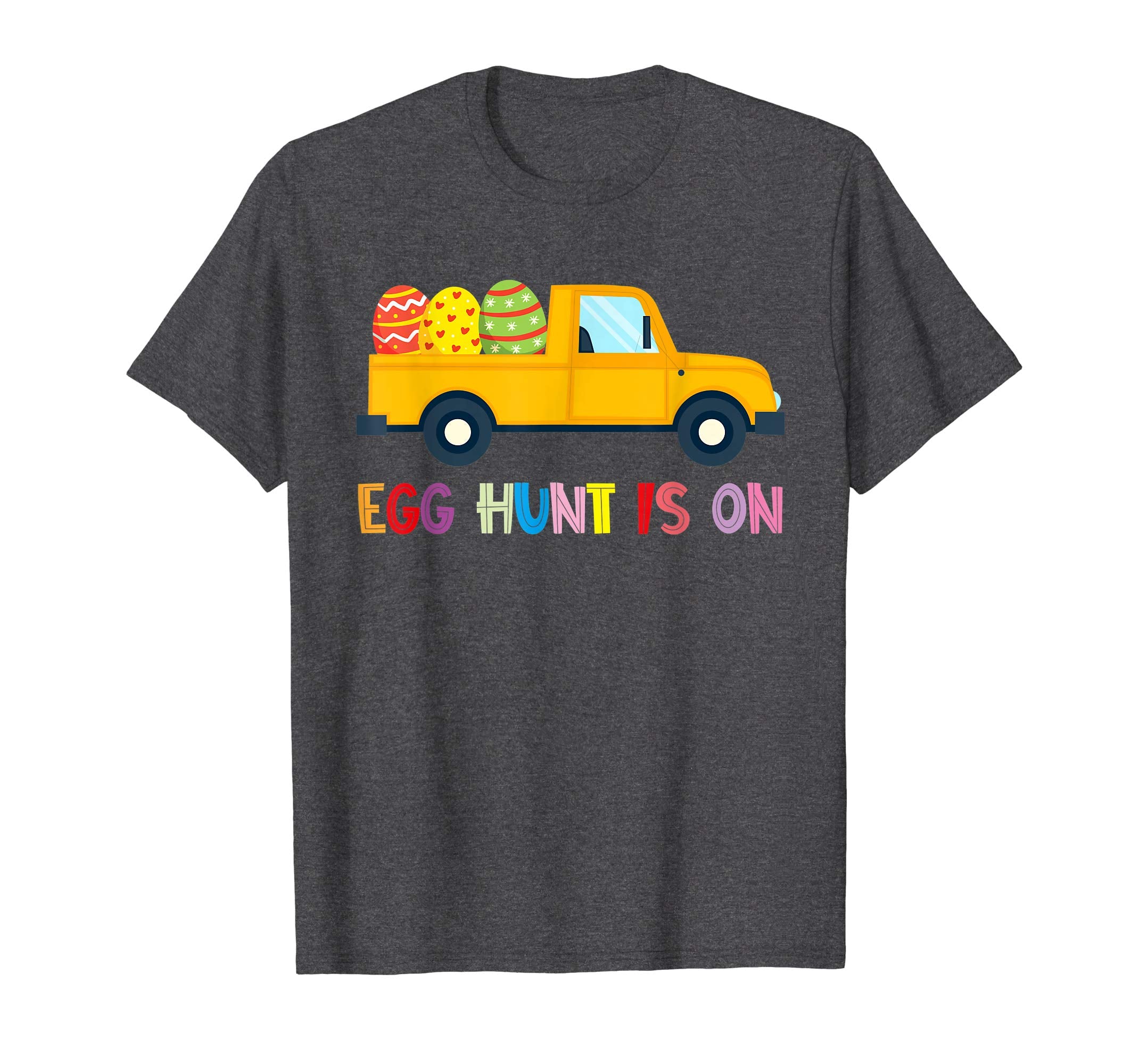 Happy Easter Truck Egg Hunt Is On Kids Boys Girls Shirt Gift