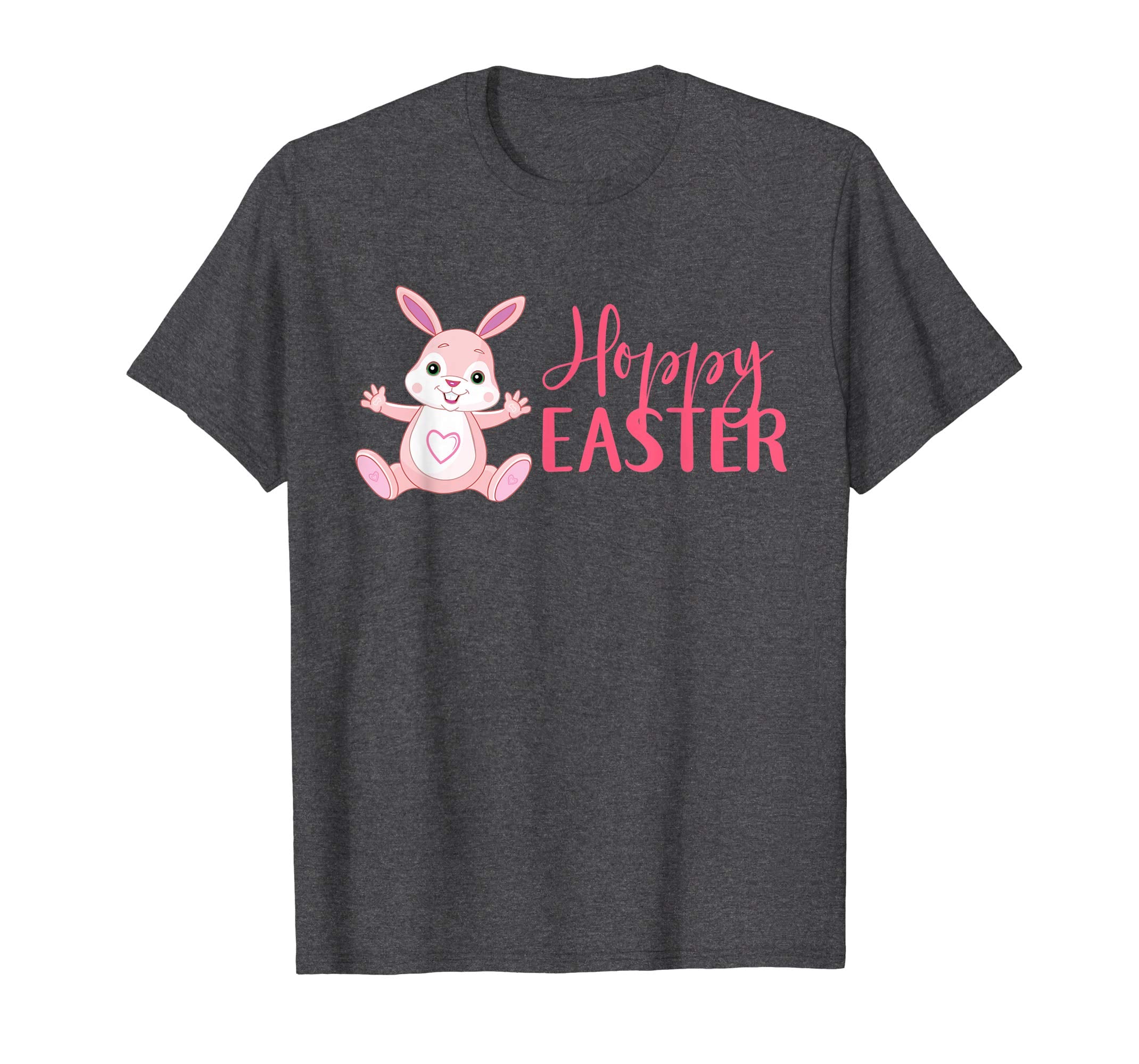 Cute Pink Bunny Hoppy Easter Shirt - Rabbit Happy Easter