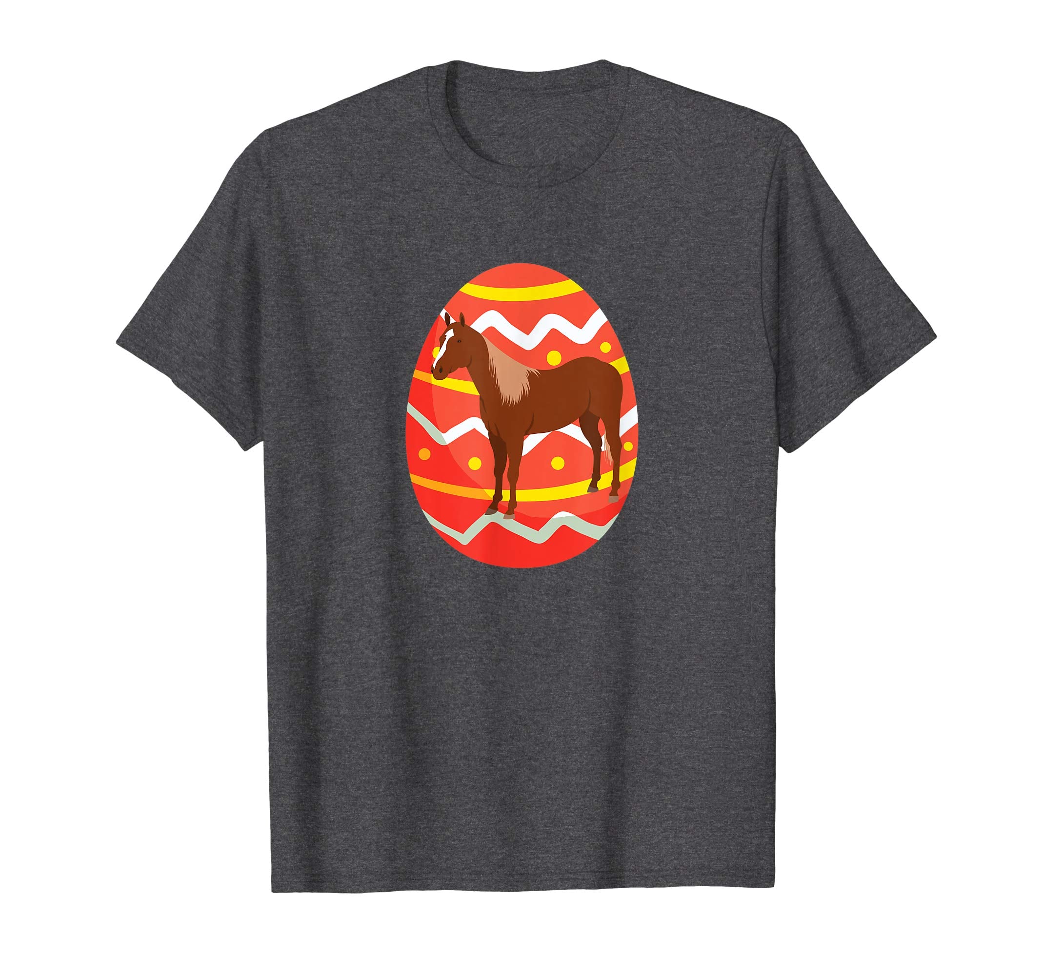 Funny Horse Easter Eggs T-Shirt Gifts for Kids Boys Girls