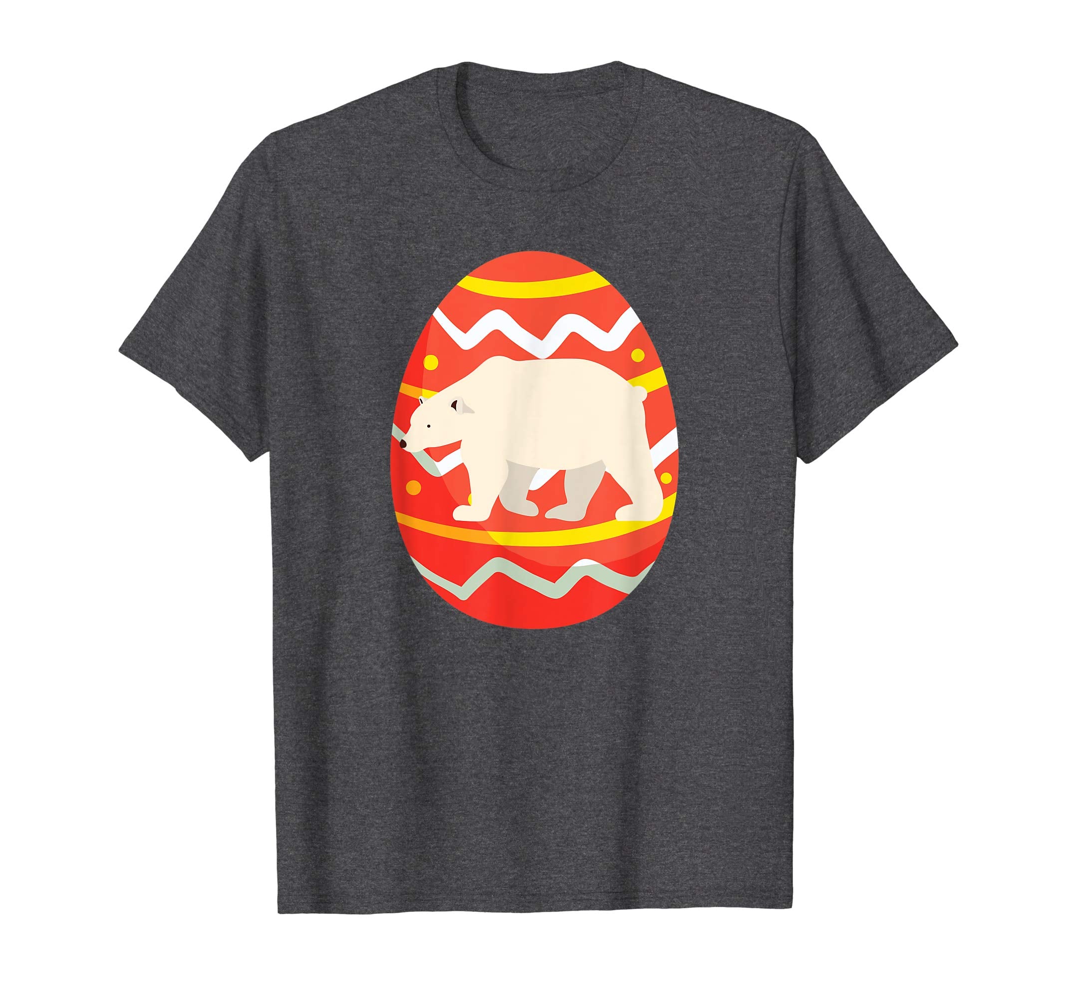 Funny Polar Bear Easter Eggs Shirt Gifts for Kids Boys Girls