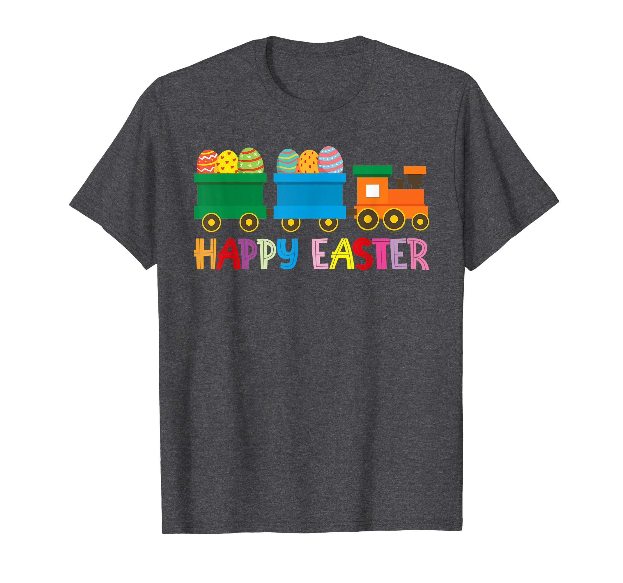 Happy Easter Train Egg Hunt Kid Boys Girls Outfit Gift Shirt