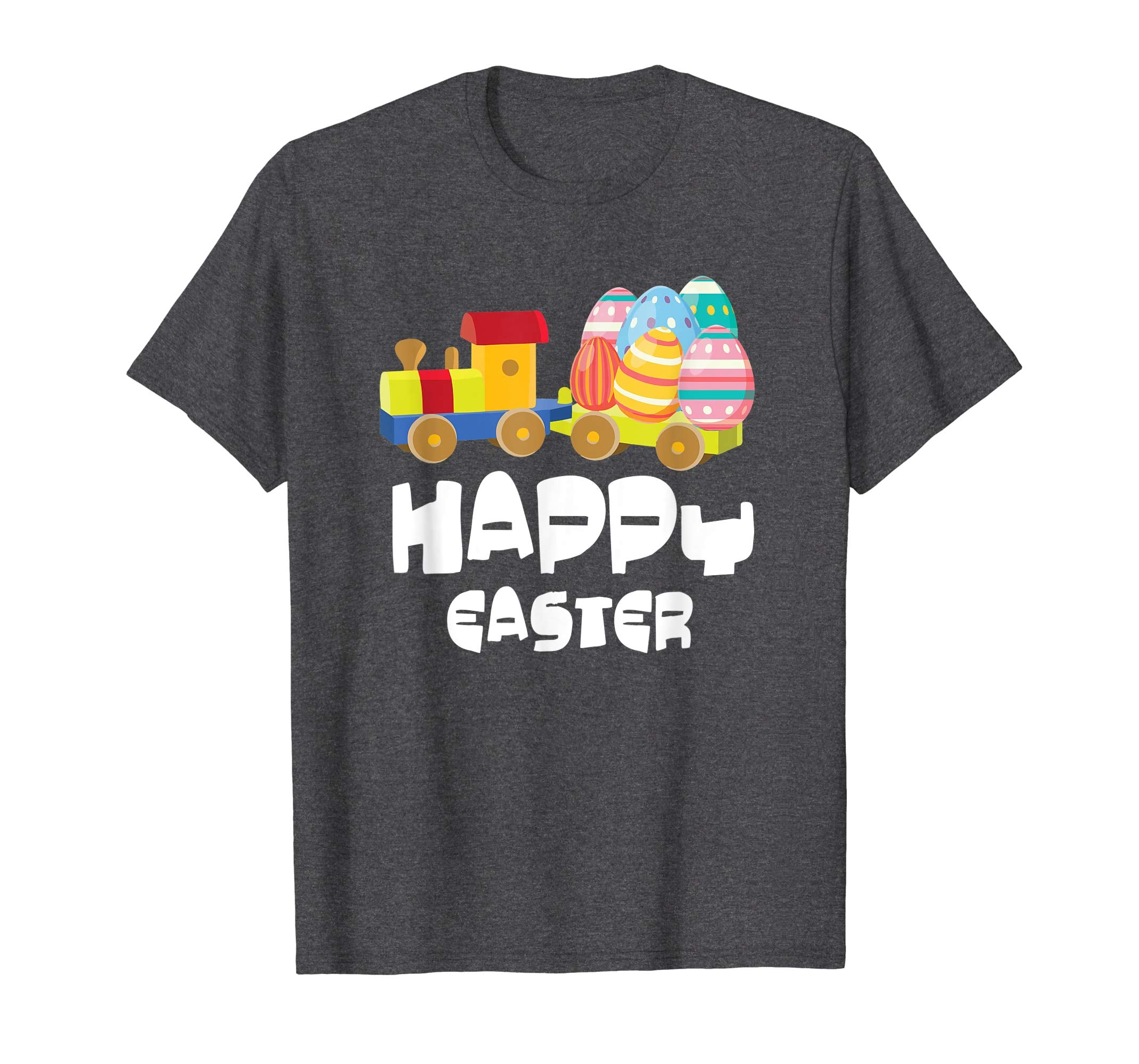 Easter Egg Hunt Kids Gift Happy Easter Train T-Shirt