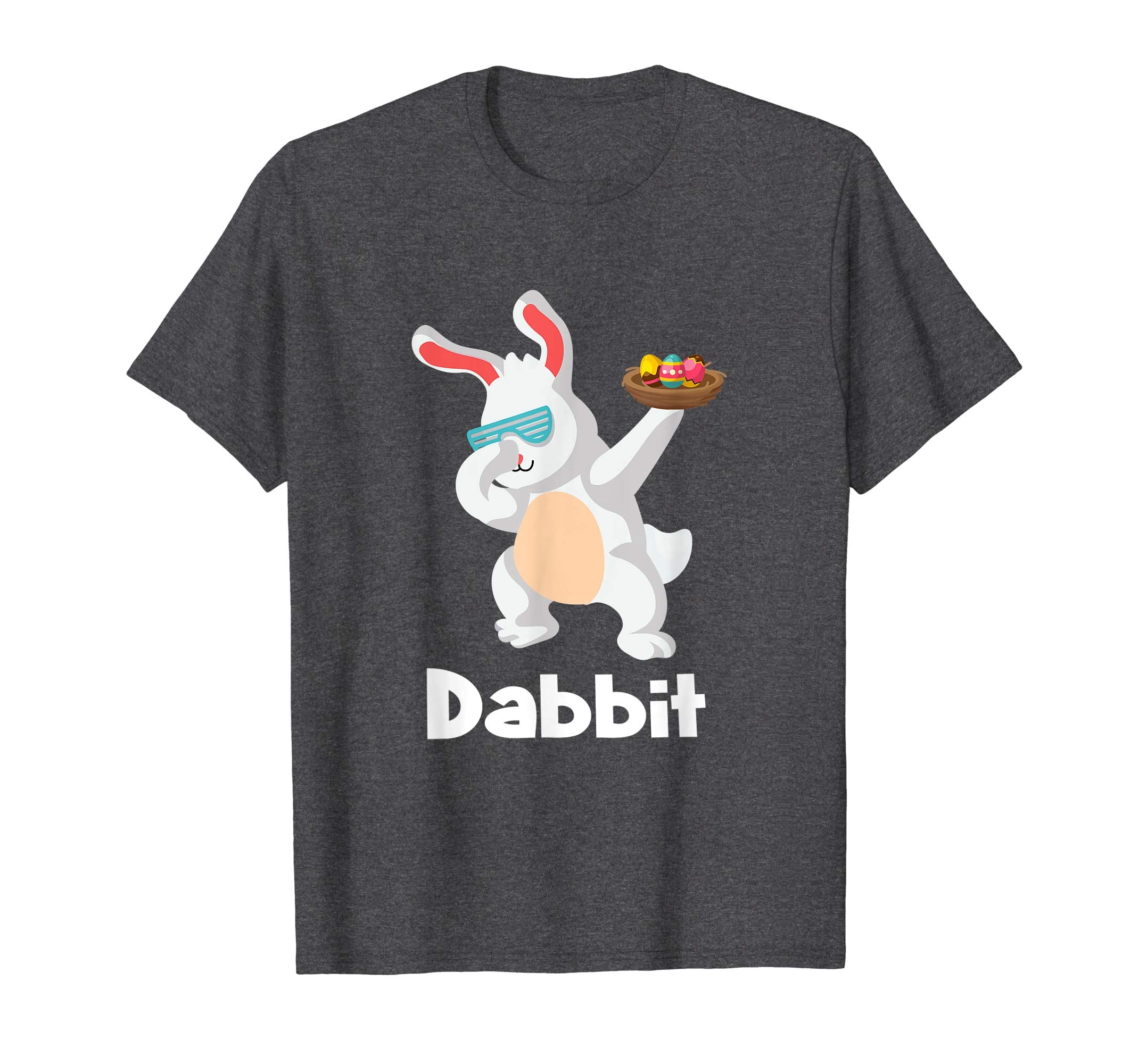 Easter Dabbit T-Shirts For Kids Dabbing Easter Bunny Shirt