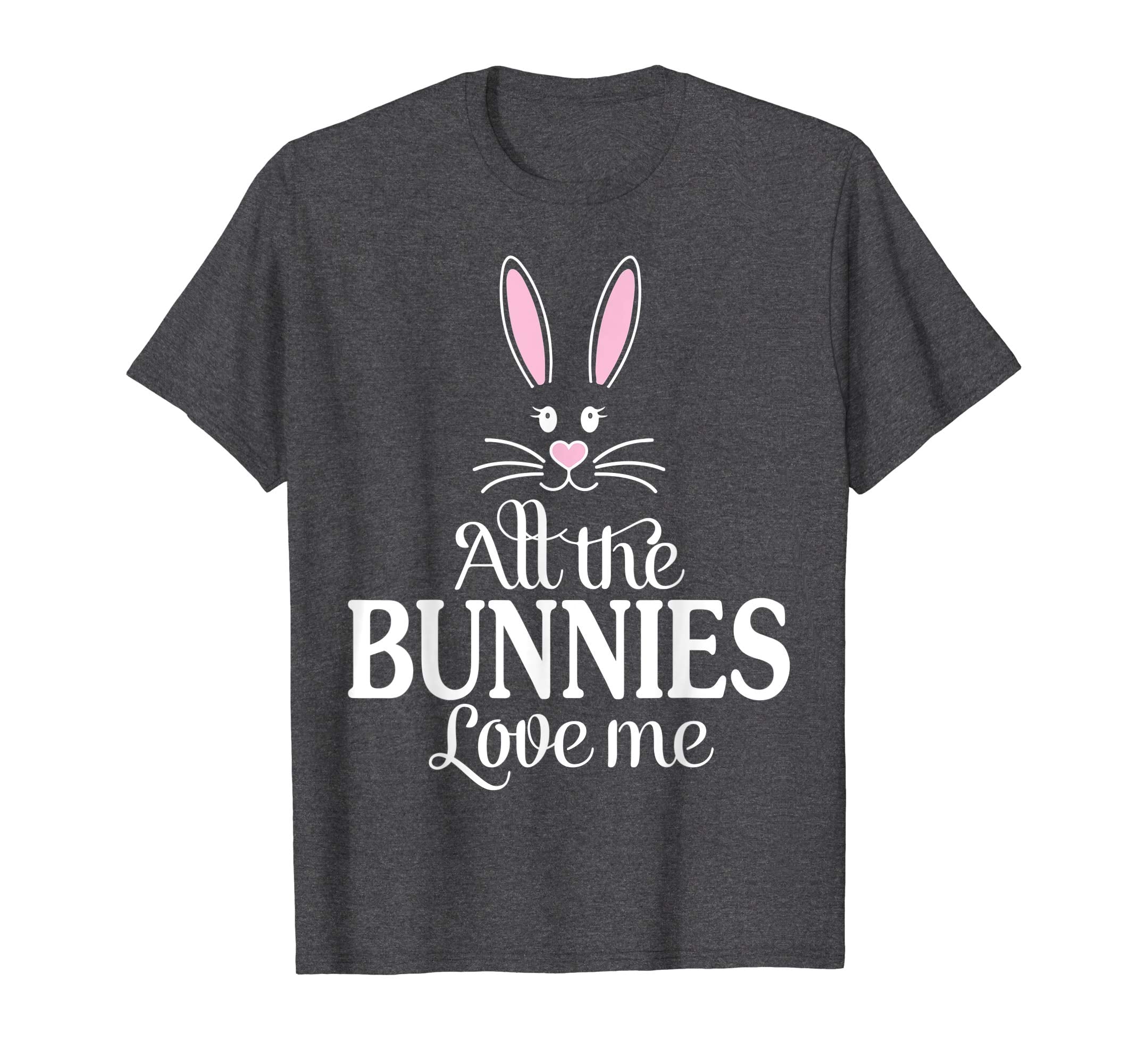 Reb Bunny Ear All The Bunnies Love Me Happy Easter Shirt