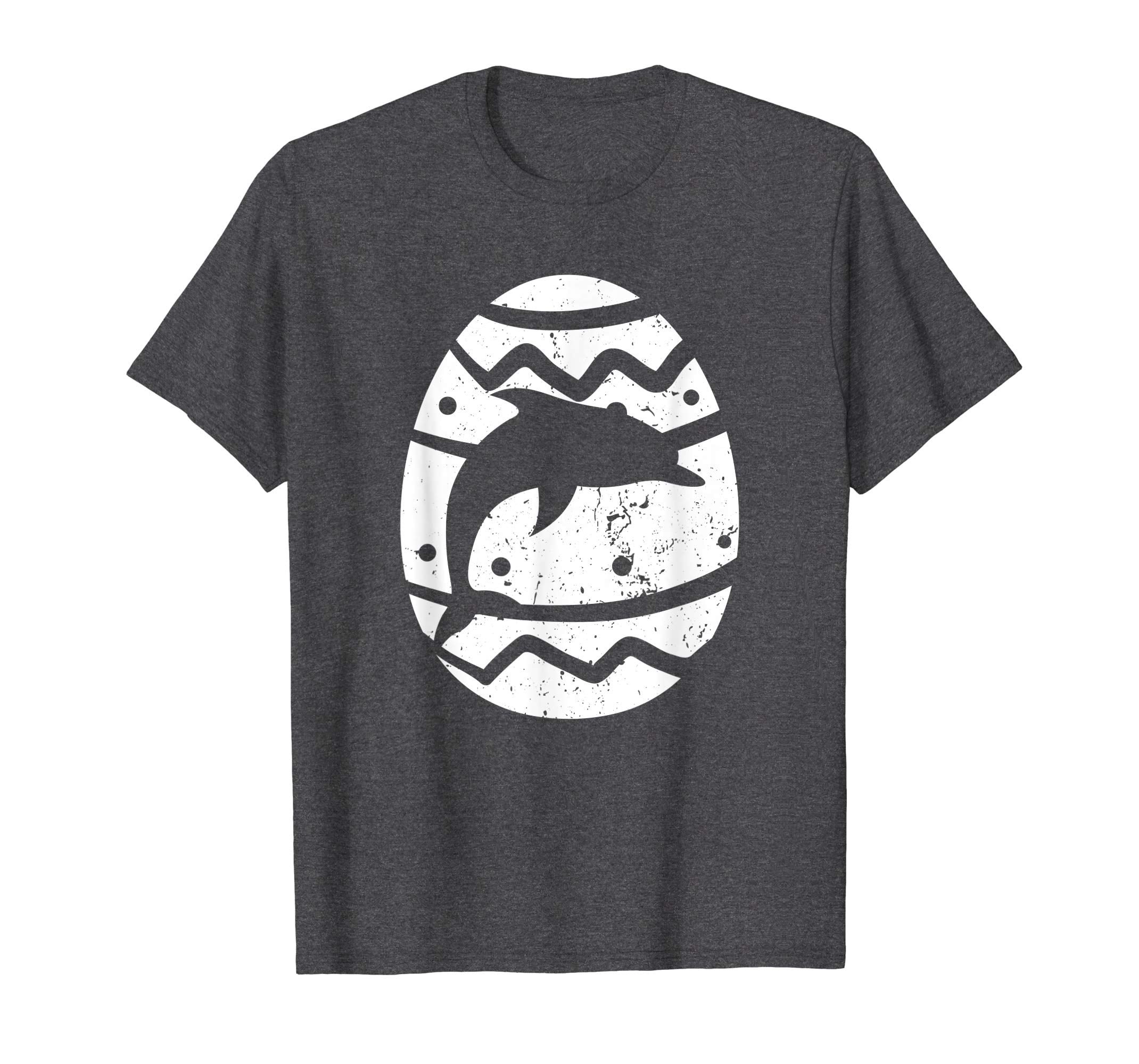 Vintage Dolphin Easter Egg T-Shirt Funny Dolphin Easter Gift