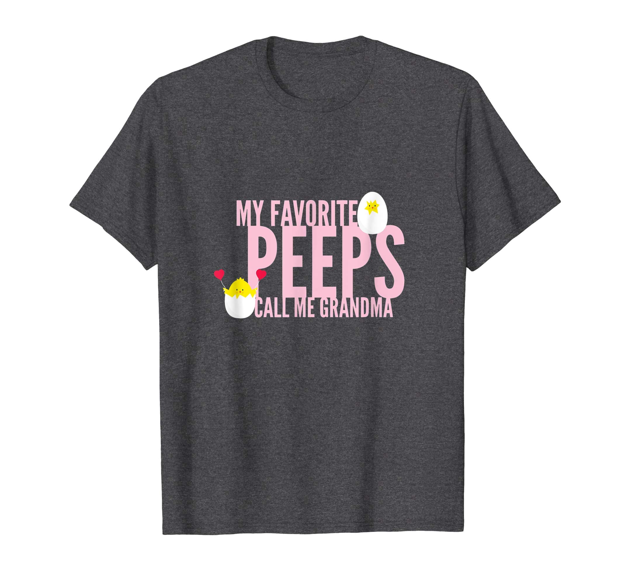 My Favorite Peeps Call Me Grandma Grandkids Easter T-Shirt