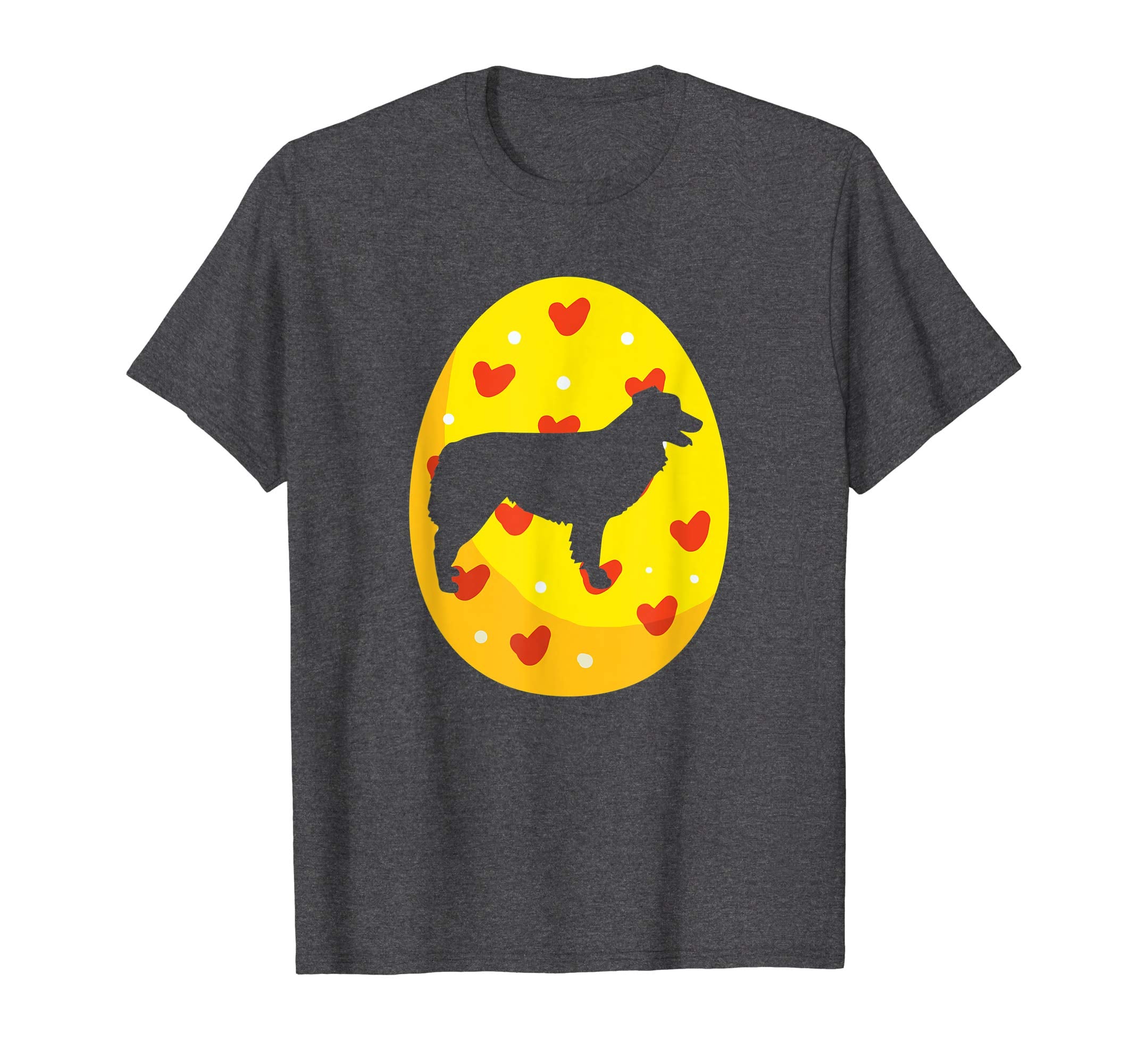 Australian Shepherd Easter Bunny Egg T-Shirt Dog Easter Gift