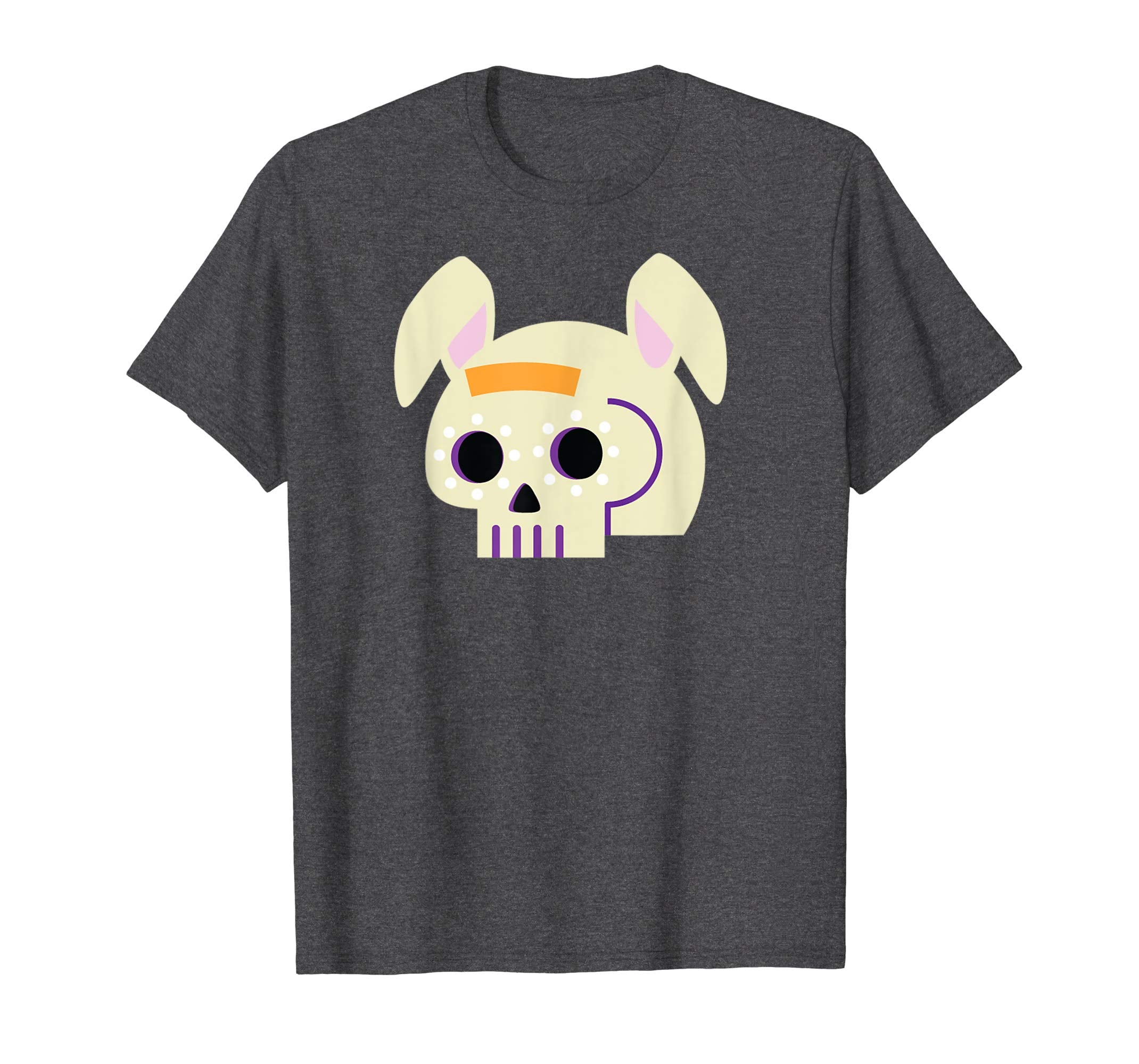 Sugar Skull Bunny Easter Party Shirt Dark