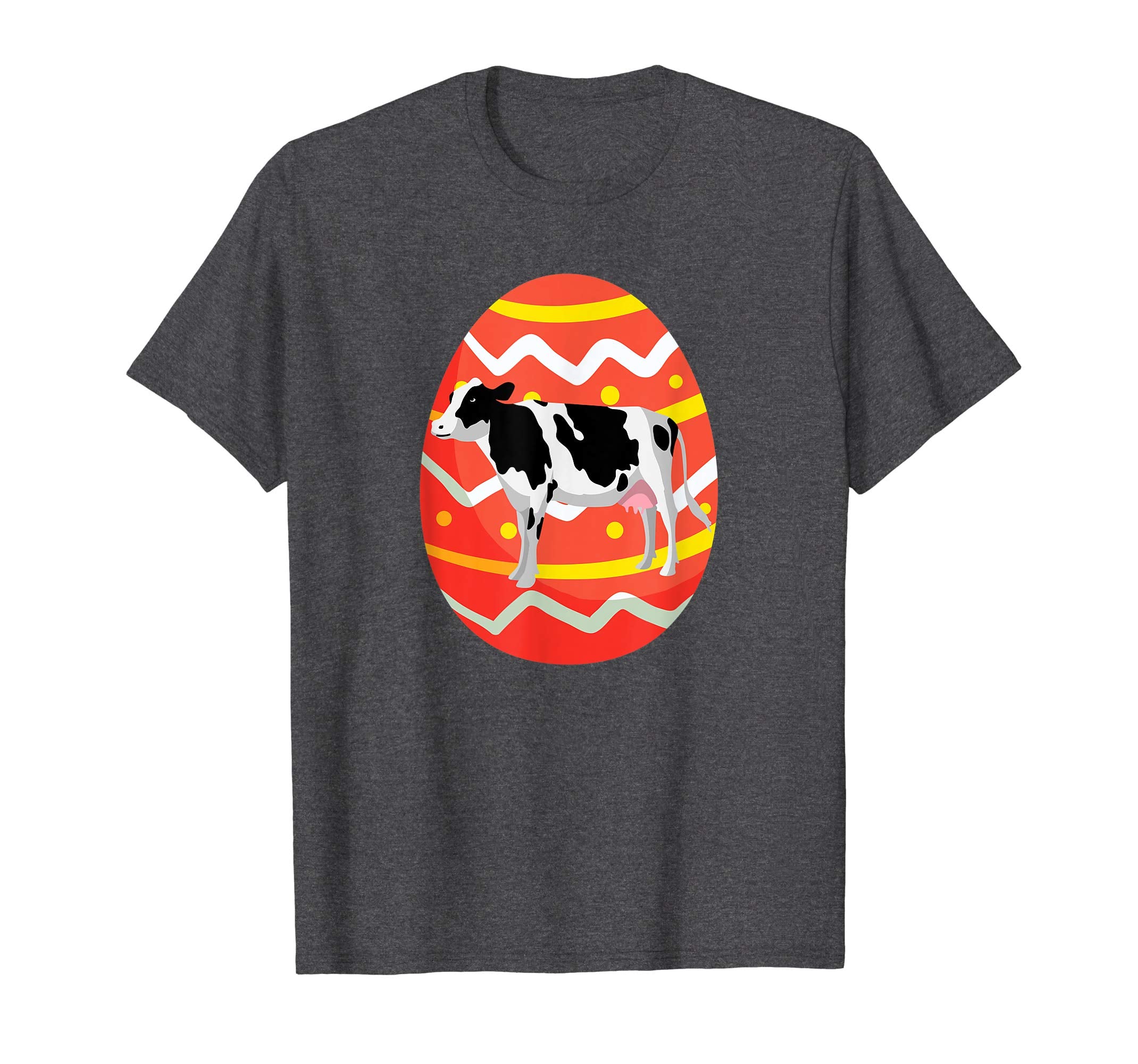 Funny Cow Easter Eggs T-Shirt Gifts for Kids Boys Girls