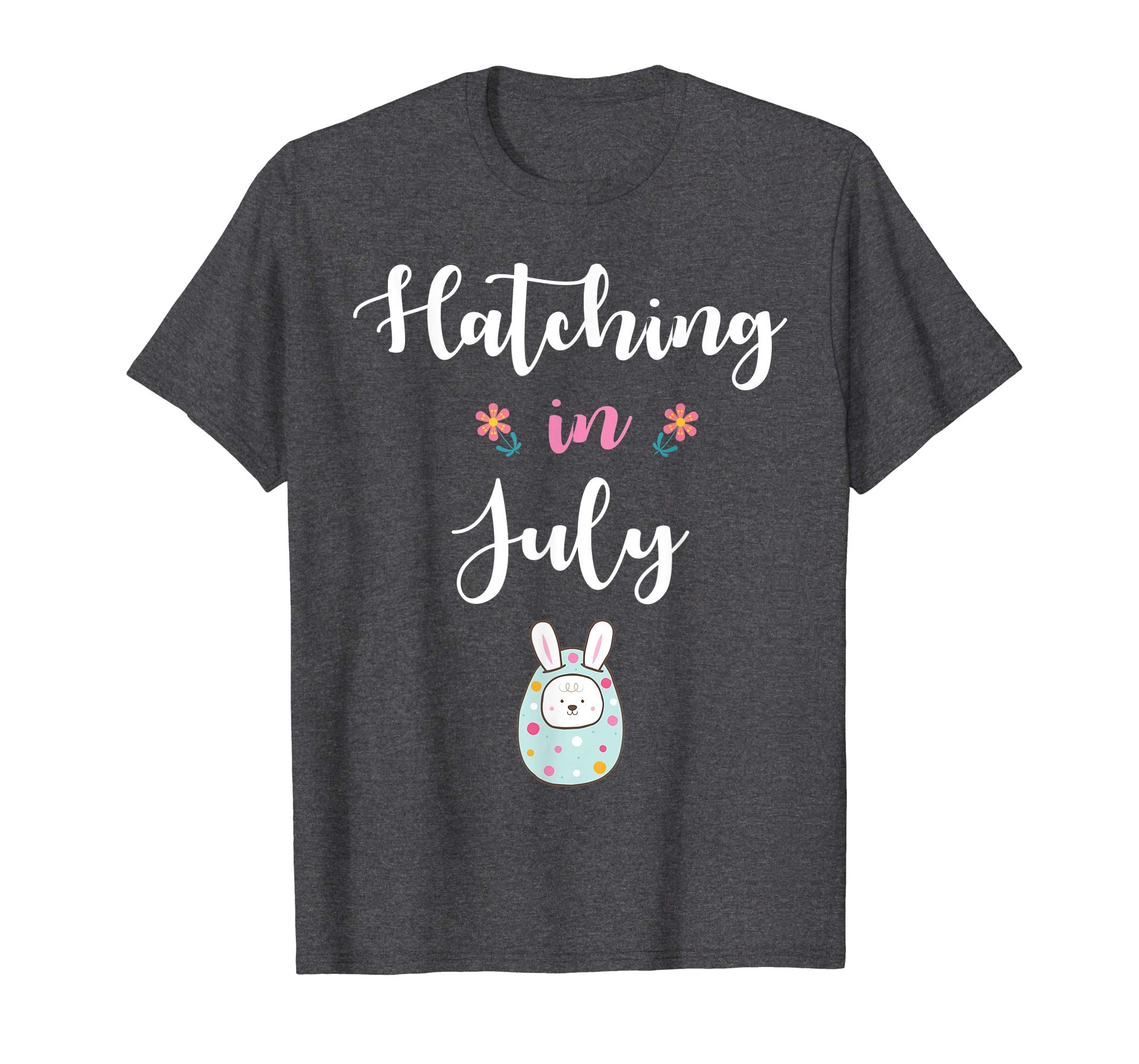 Pregnancy Kid Bunny In Easter Egg Hatching In July Shirt