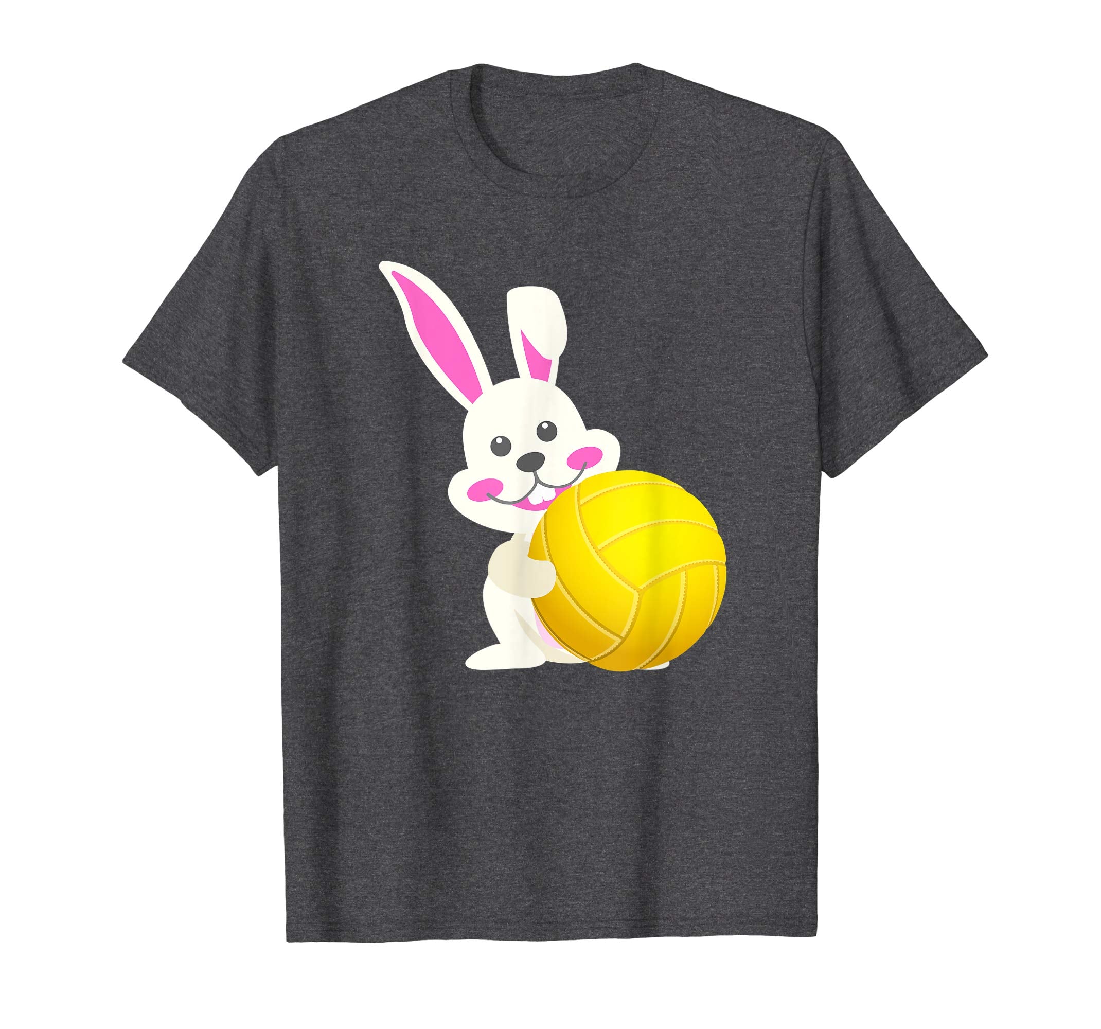 Easter Bunny with Volleyball Shirt Gifts for Kids Boys Girls