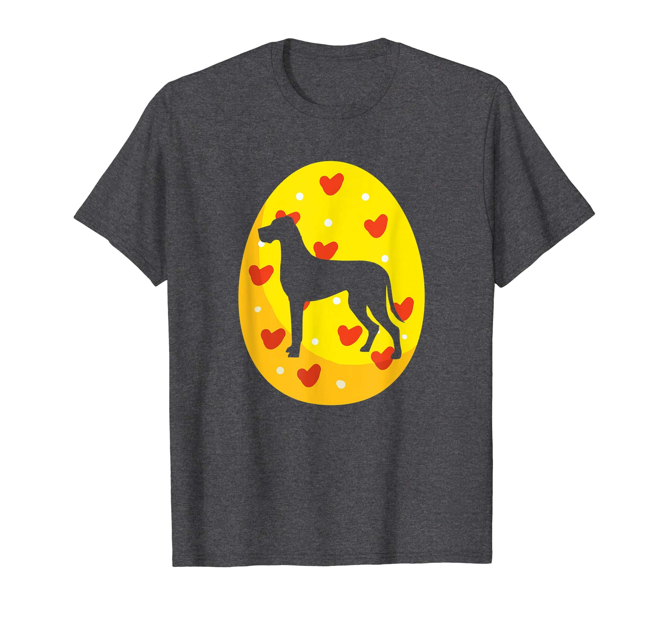 Great Dane Easter Bunny Egg T-Shirt Dog Easter Gift