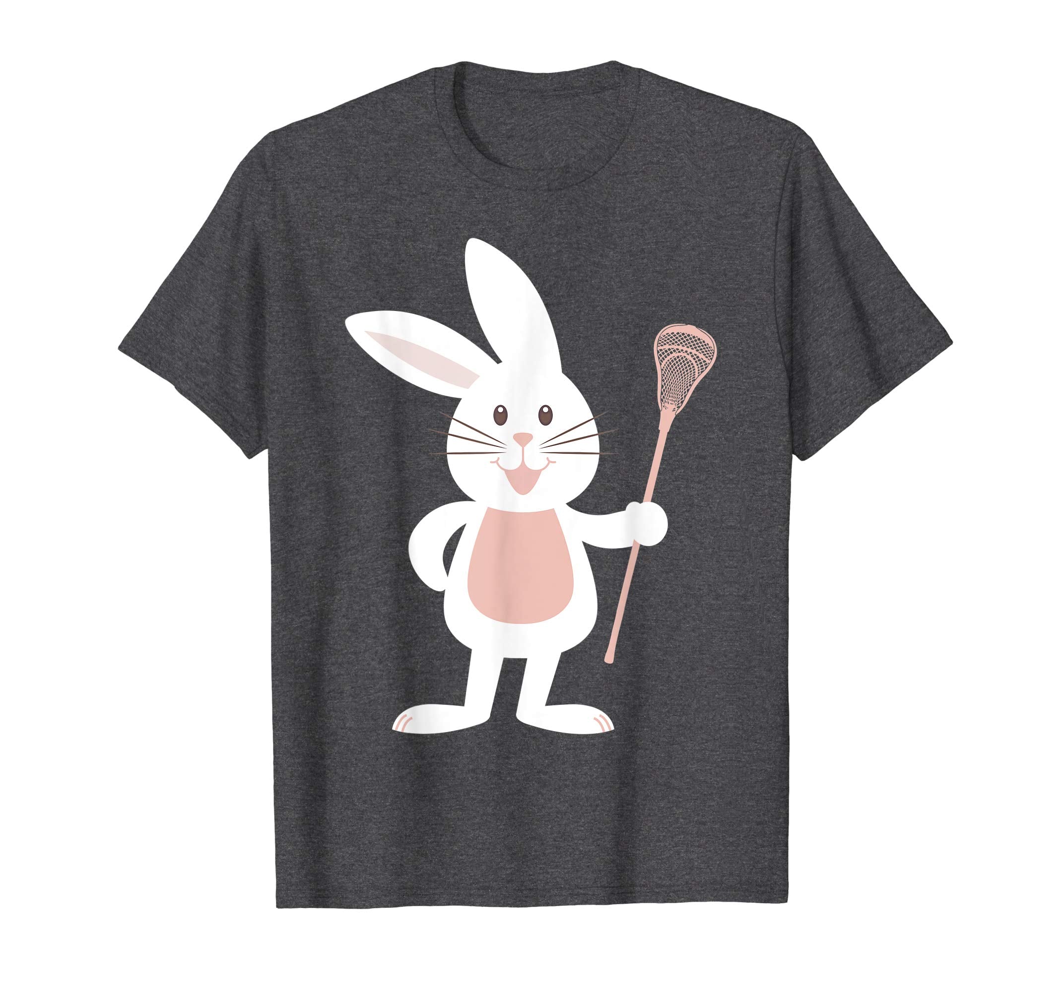 Cute Lacrosse- Easter Bunny T-shirt For Men Women Kids