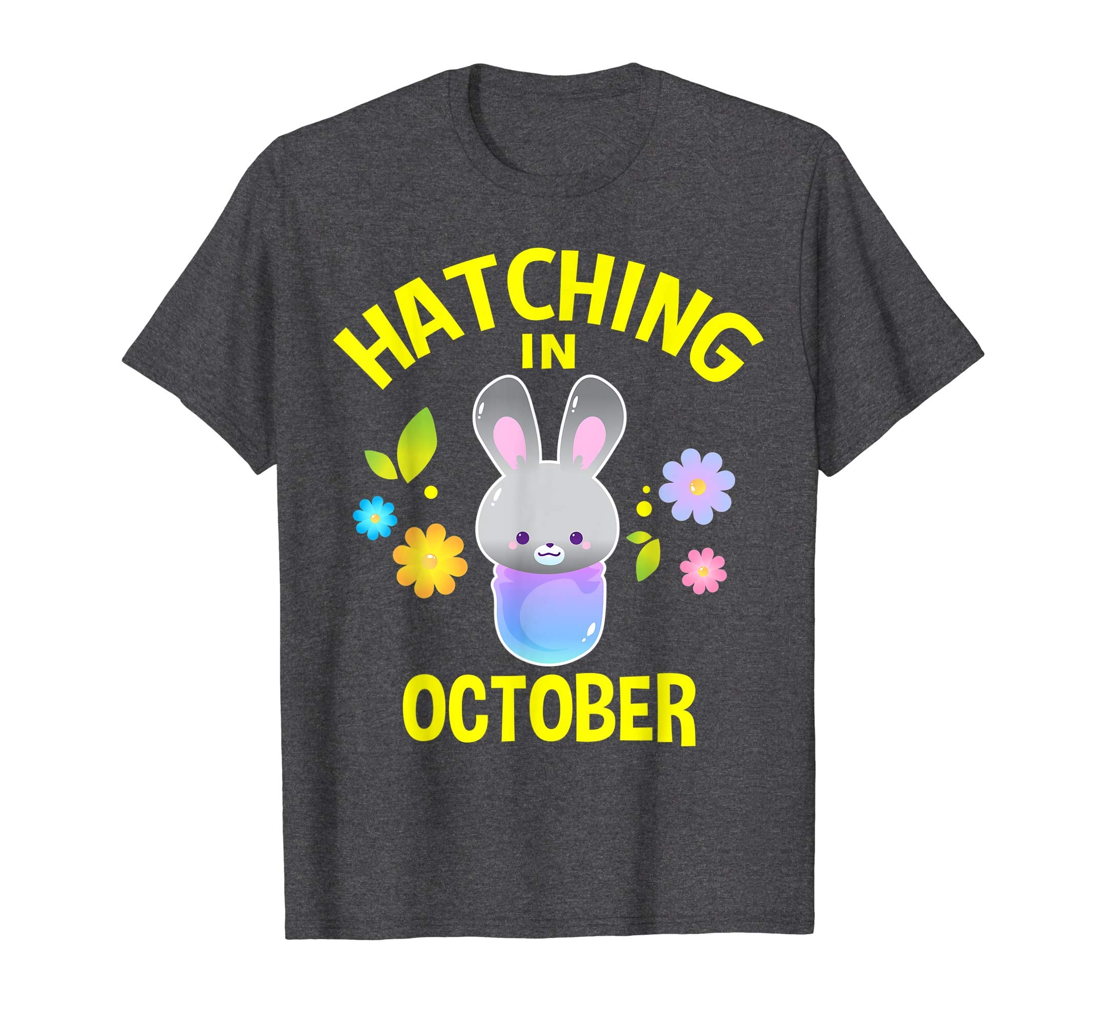 Hatching In October T shirt Pregnancy Bunny Easter Gifts