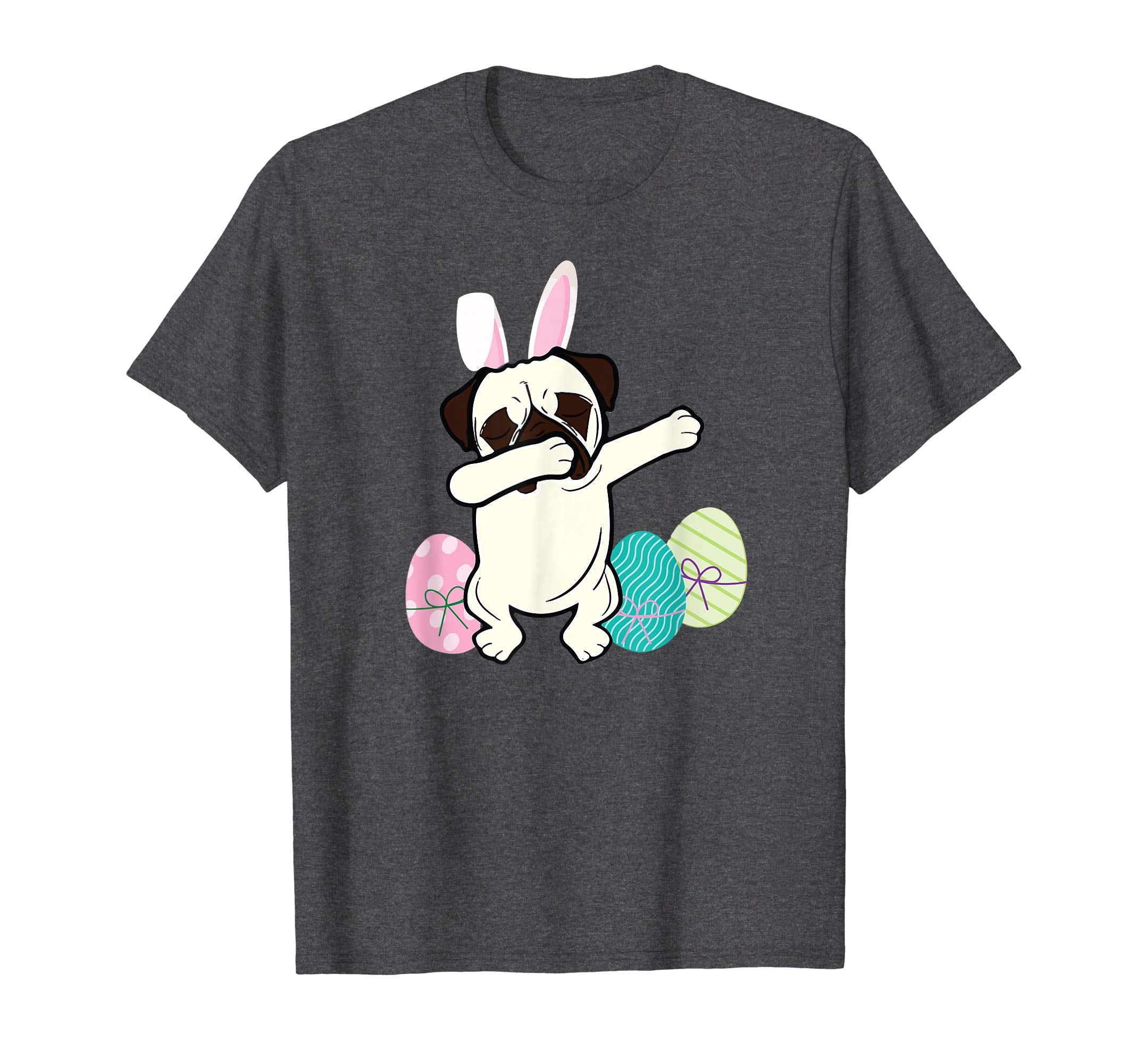 Funny Dabbing Easter Pug Dog Shirt-Easter T-Shirts For Boys