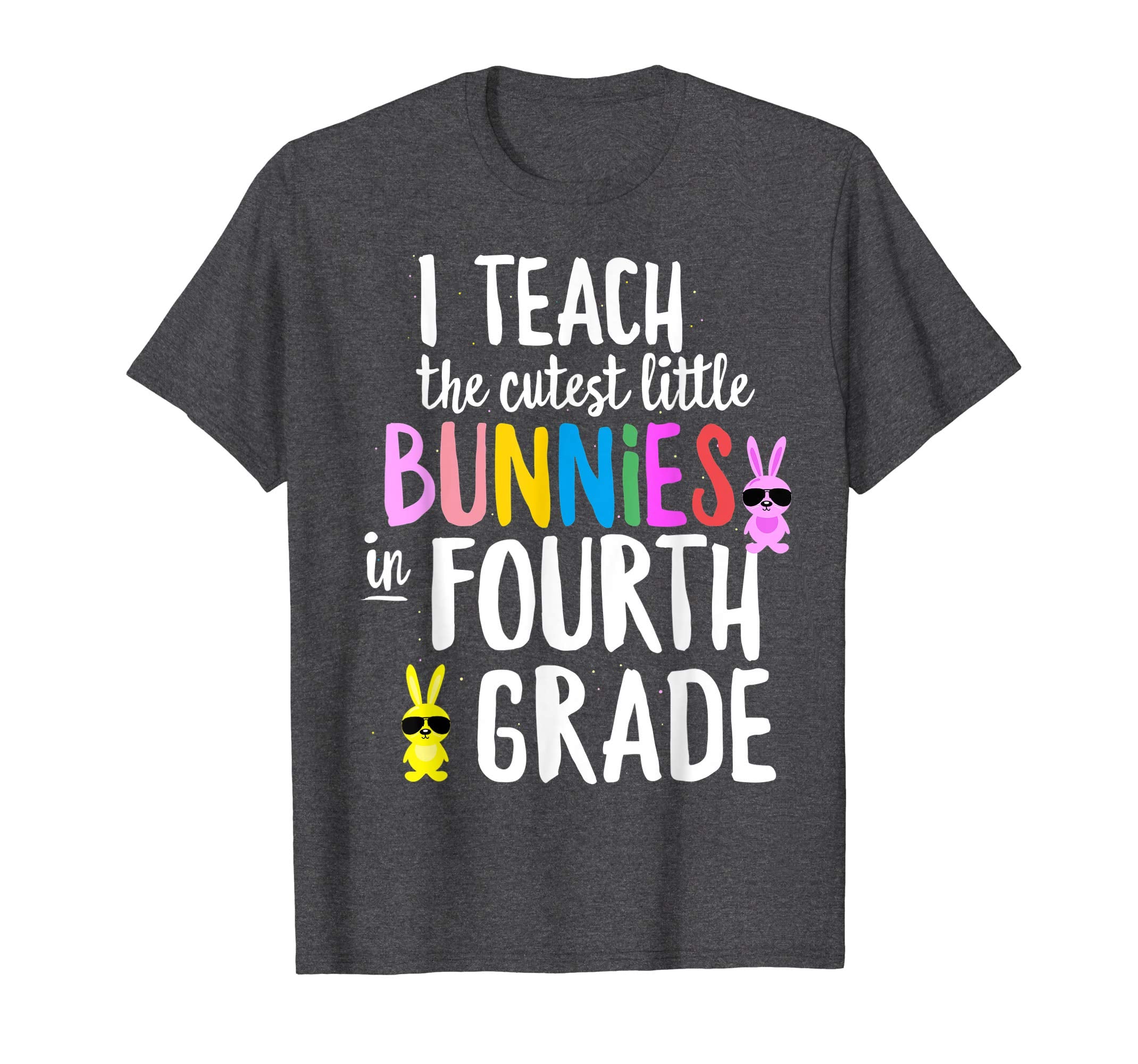 Easter Fourth Grade Teacher Bunny Christian Holiday T-shirt