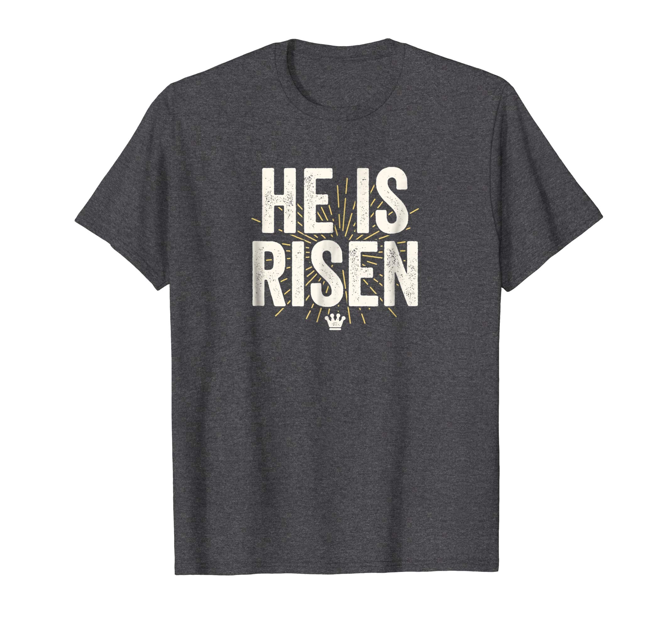 Two Sided He Is Risen Indeed Christian Easter Sunday T-Shirt