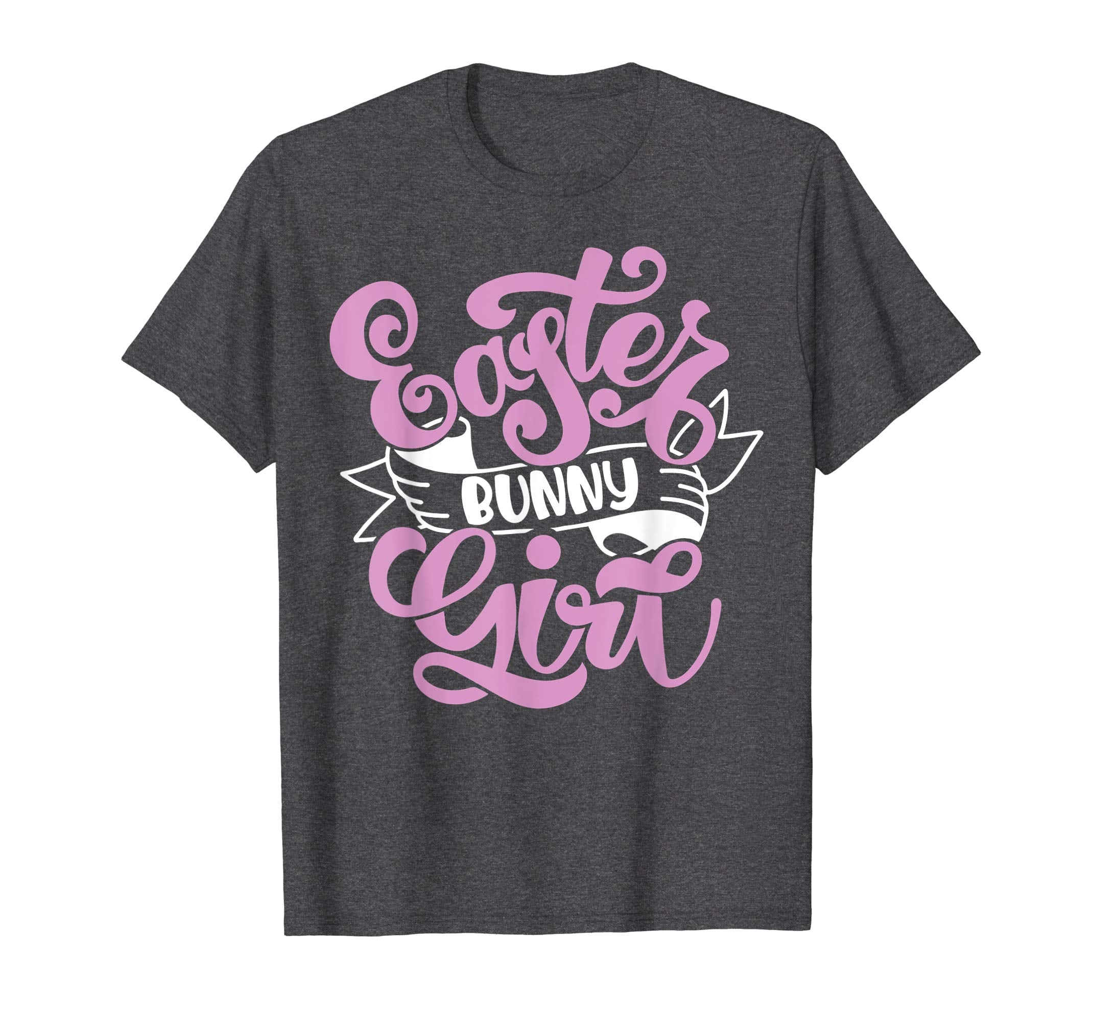 Cute Girls Easter T Shirt - Easter Bunny Girl T Shirt
