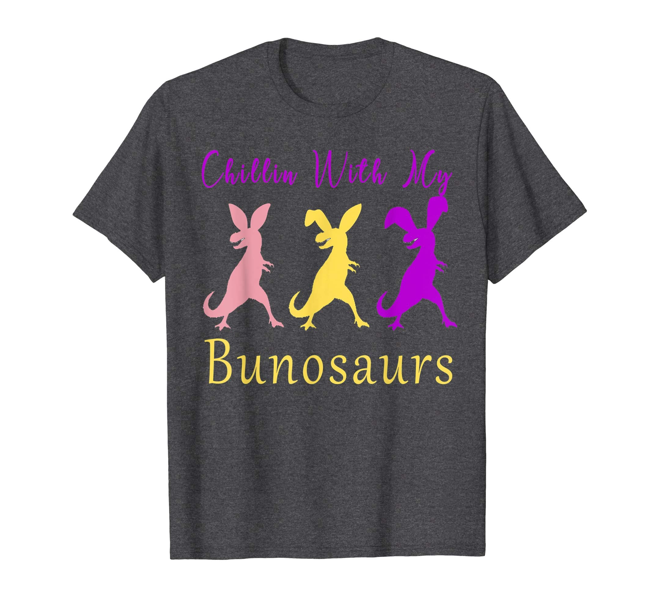 Funny Easter Chillin With My Bunosaurs Mother &amp; Father Shirt