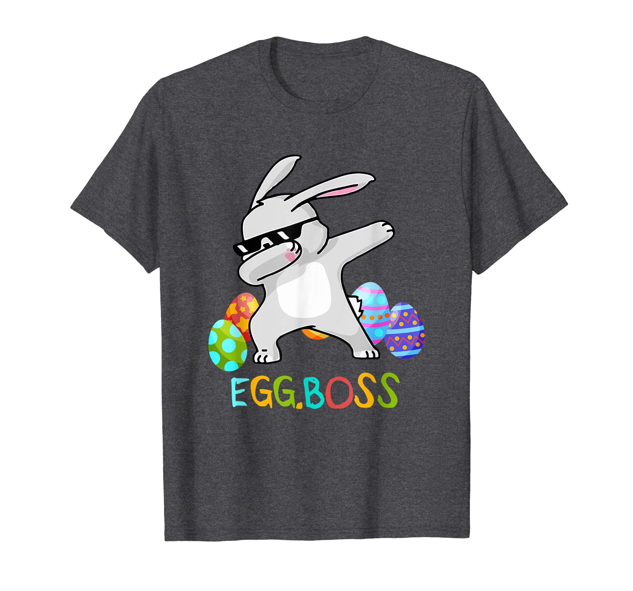 Dabbing Egg Boss Easter Bunny T Shirt Easter Shirt
