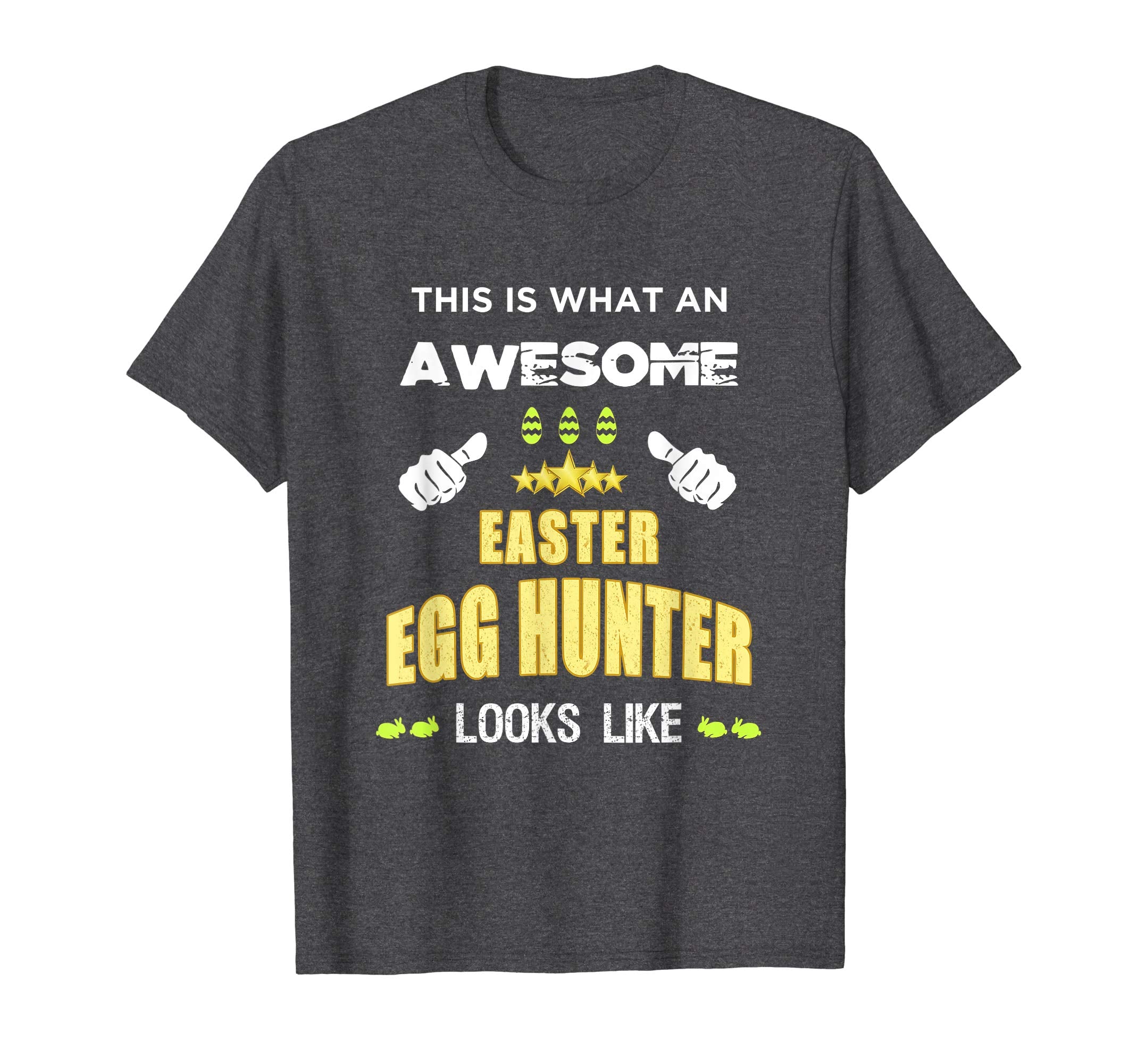 Awesome Egg Hunter Funny Easter Gift T-Shirt Boys Girls