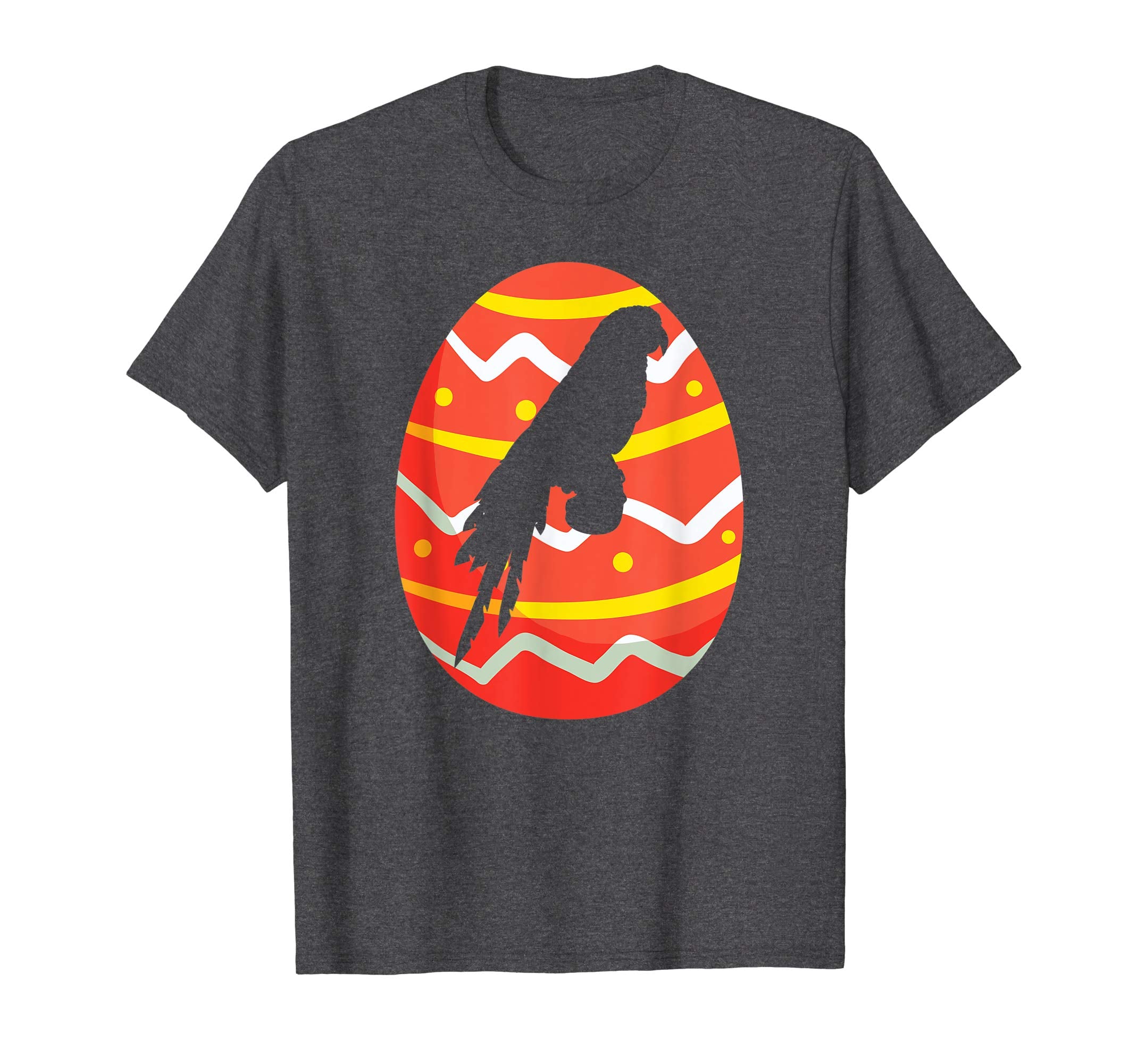 Happy Parrot Easter Bunny Egg T-Shirt for Kids Boys Girls