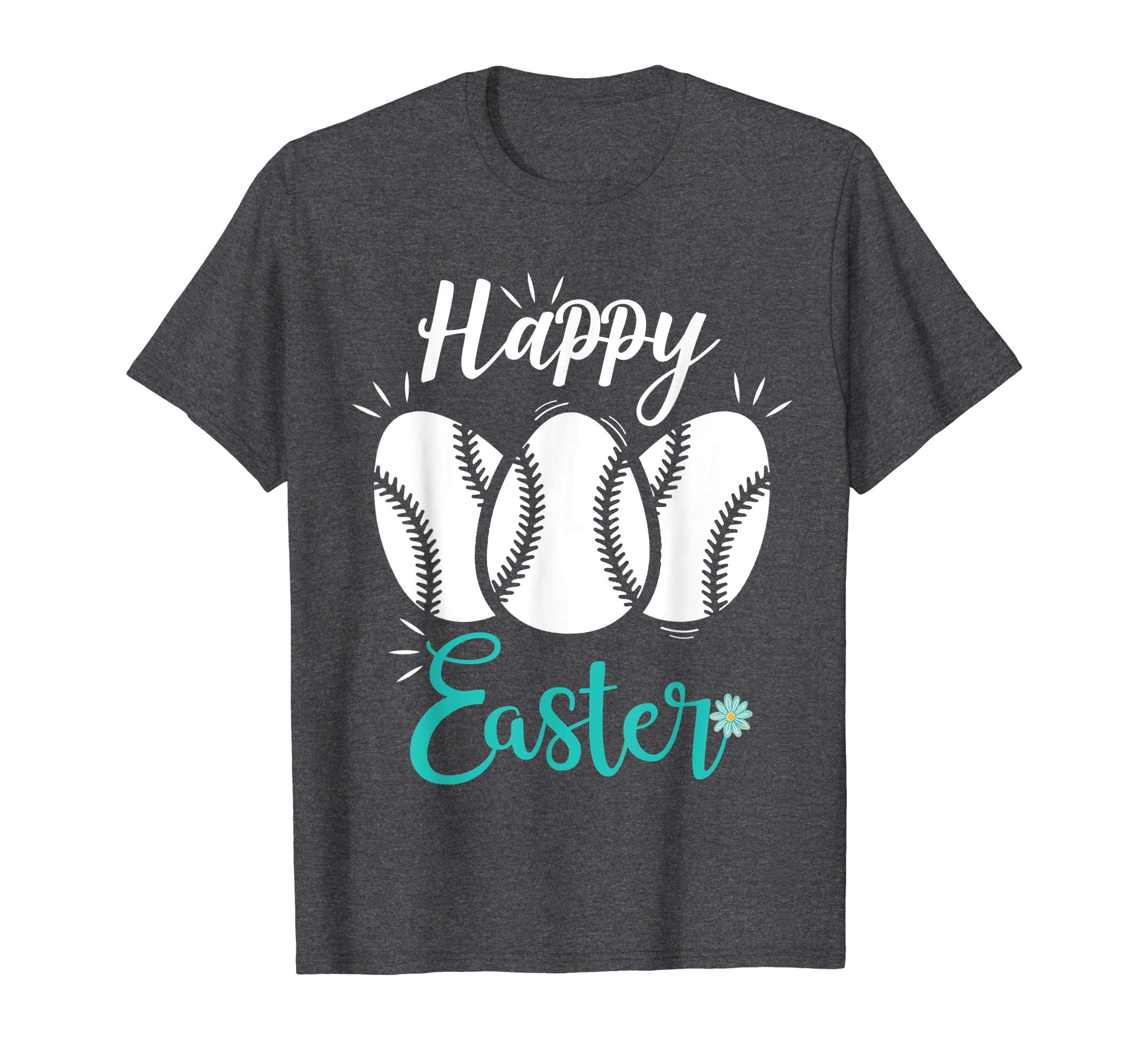 Easter baseball eggs Funny T-shirt for boy girl men women