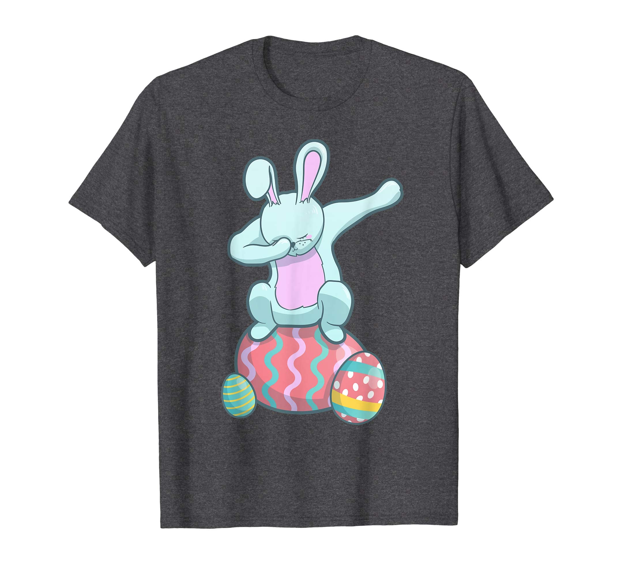Dabbing Easter Bunny Eggs Gift T Shirt boys girls kids