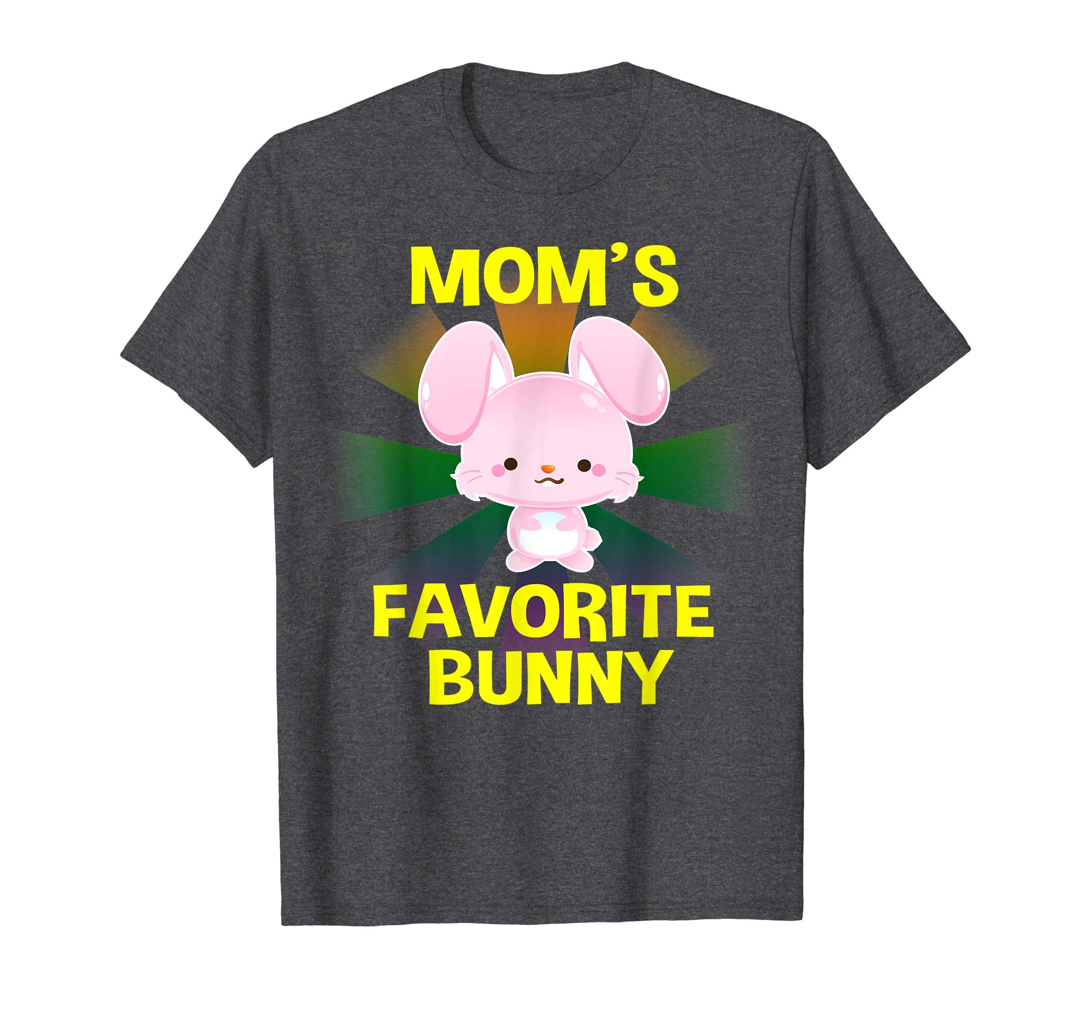 Moms Favorite Bunny Easter T shirt Gifts for Men Women Kids