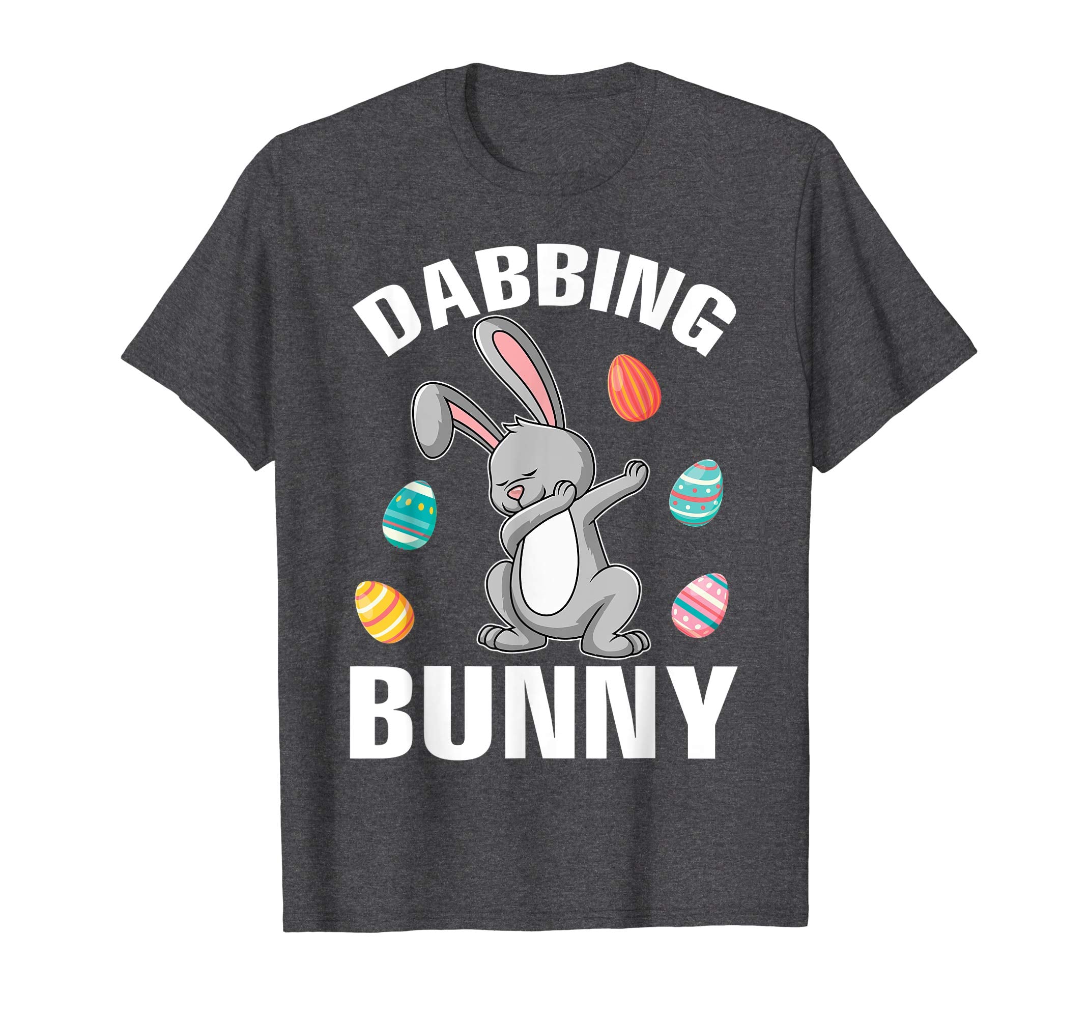 Bunny Rabbit Dabbing Around Easter Eggs Shirt Dabbing Bunny