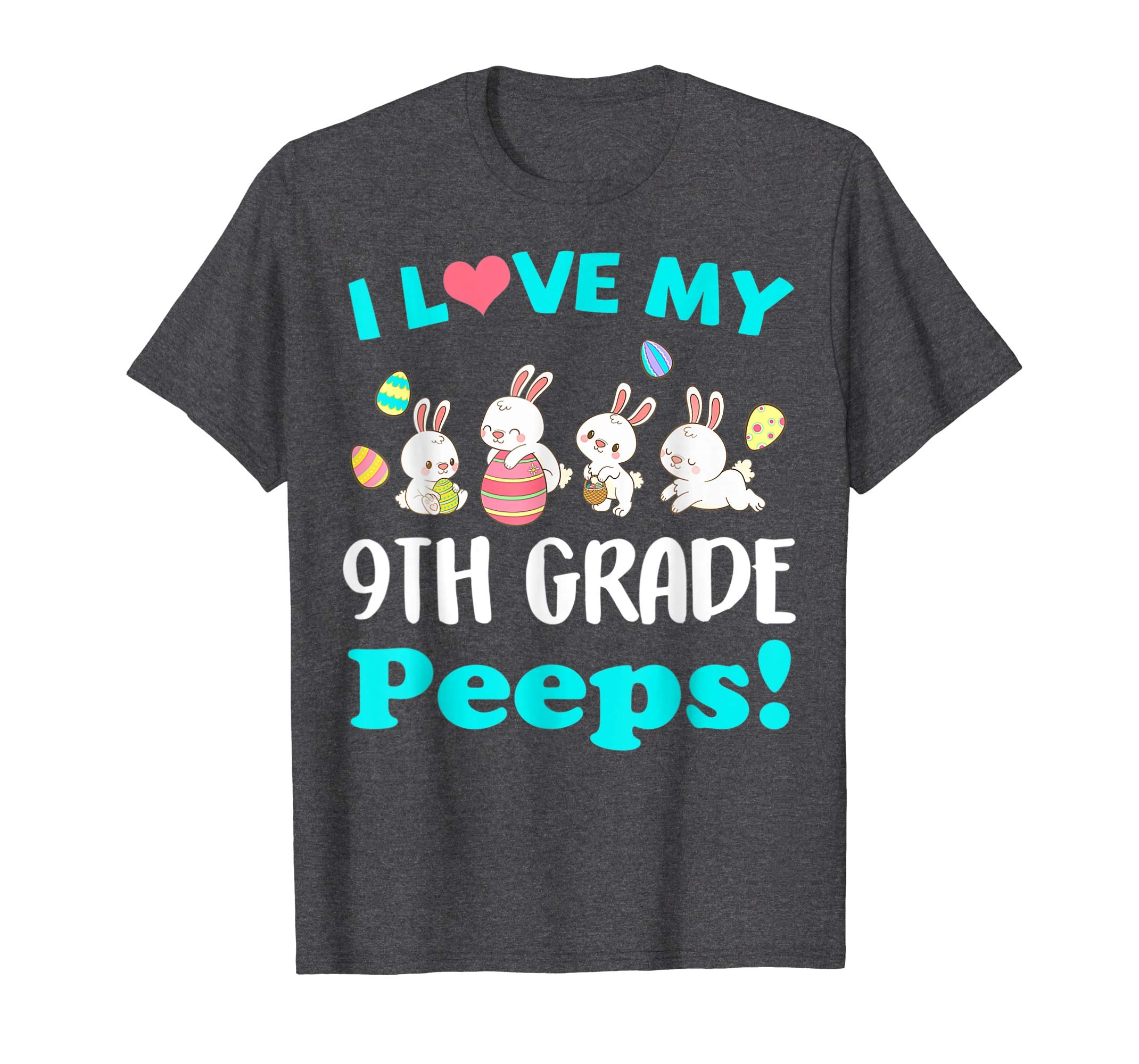 I Love My 9th Grade Peeps Easter Day TShirt