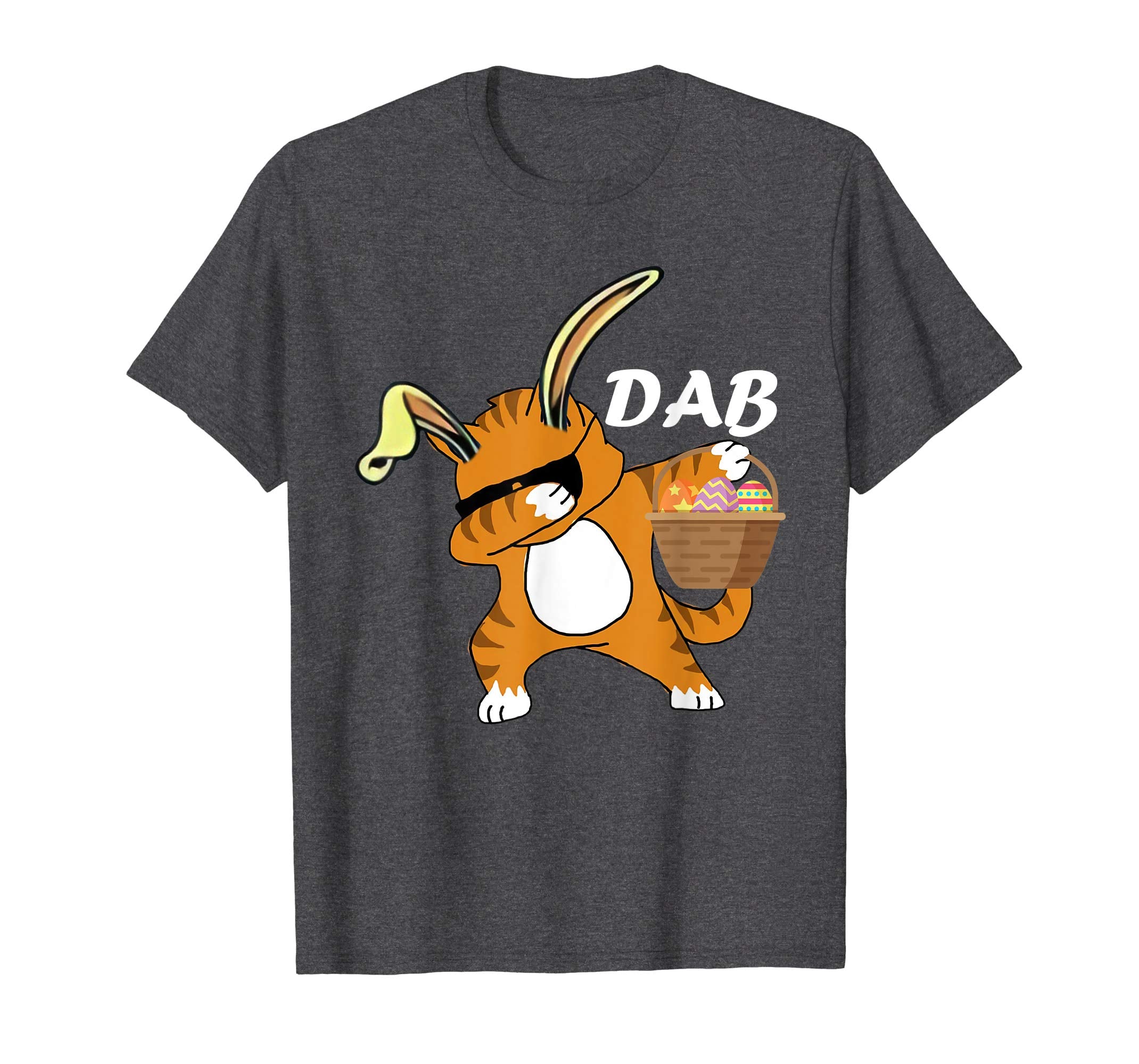 cat dabbing egg easter day shirt