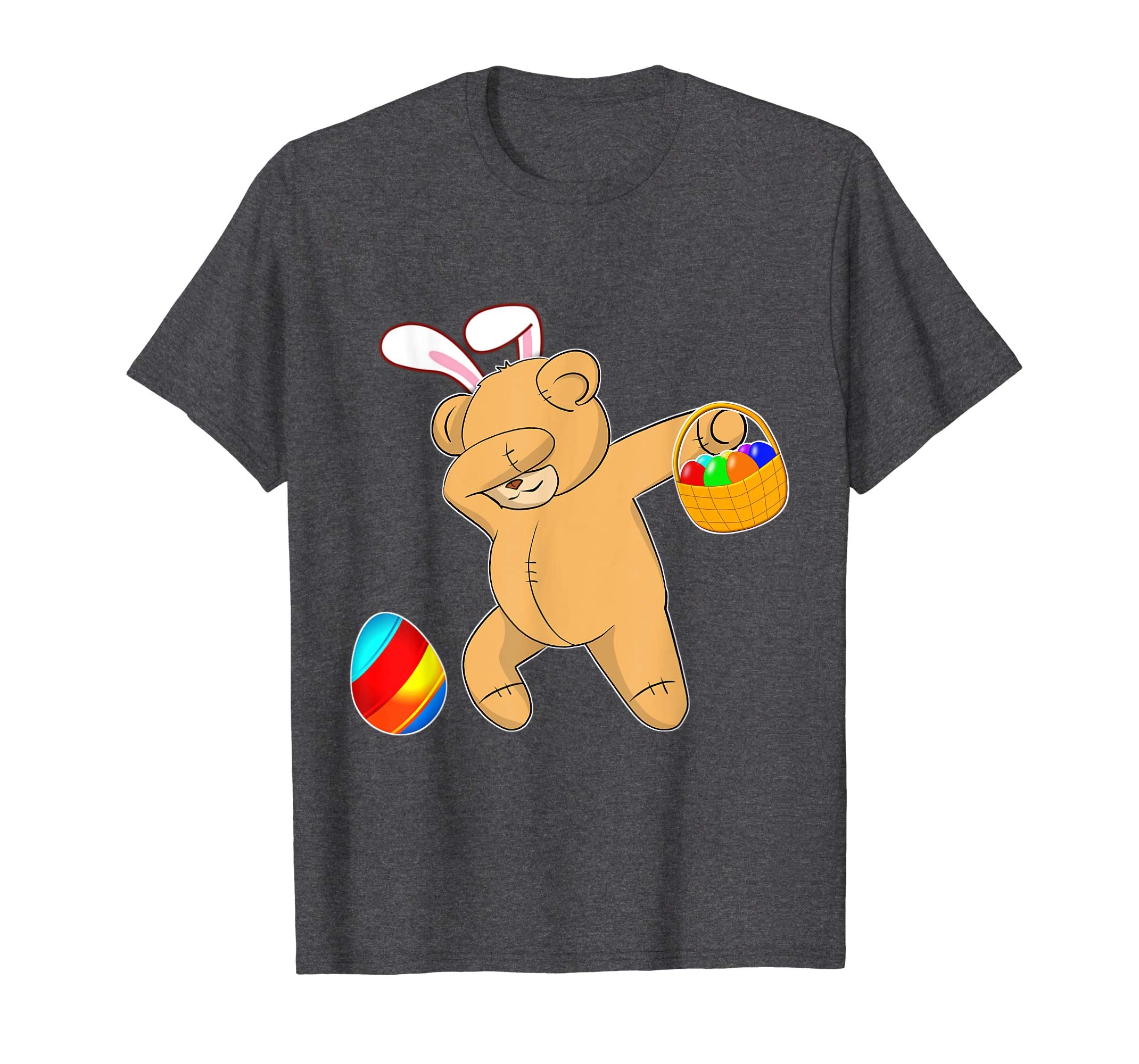 Easter Bunny Dabbing Teddy Bear Tshirt Easter Egg Gift