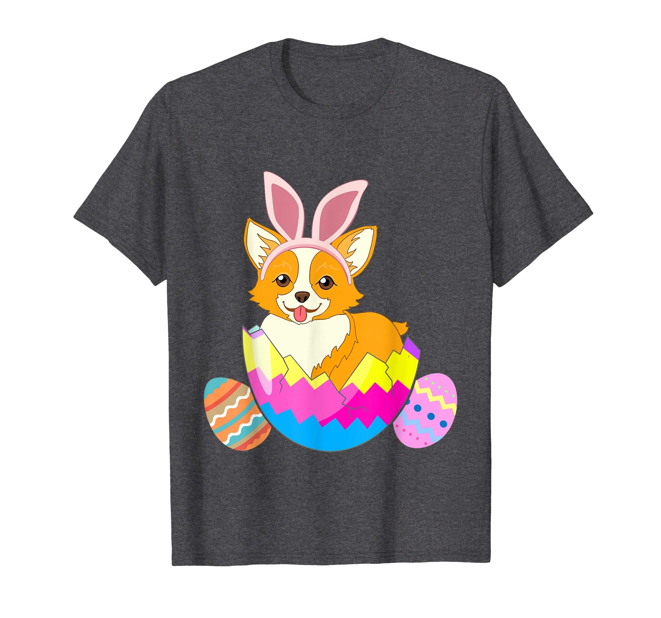 Corgi Wearing Easter Bunny Ears Funny Corgi T Shirt