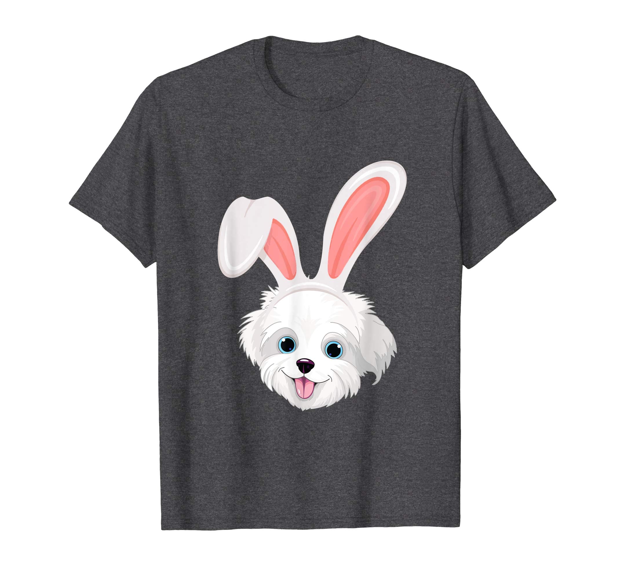 Havanese Dressed As Easter Bunny With Rabbit Ears T-Shirt