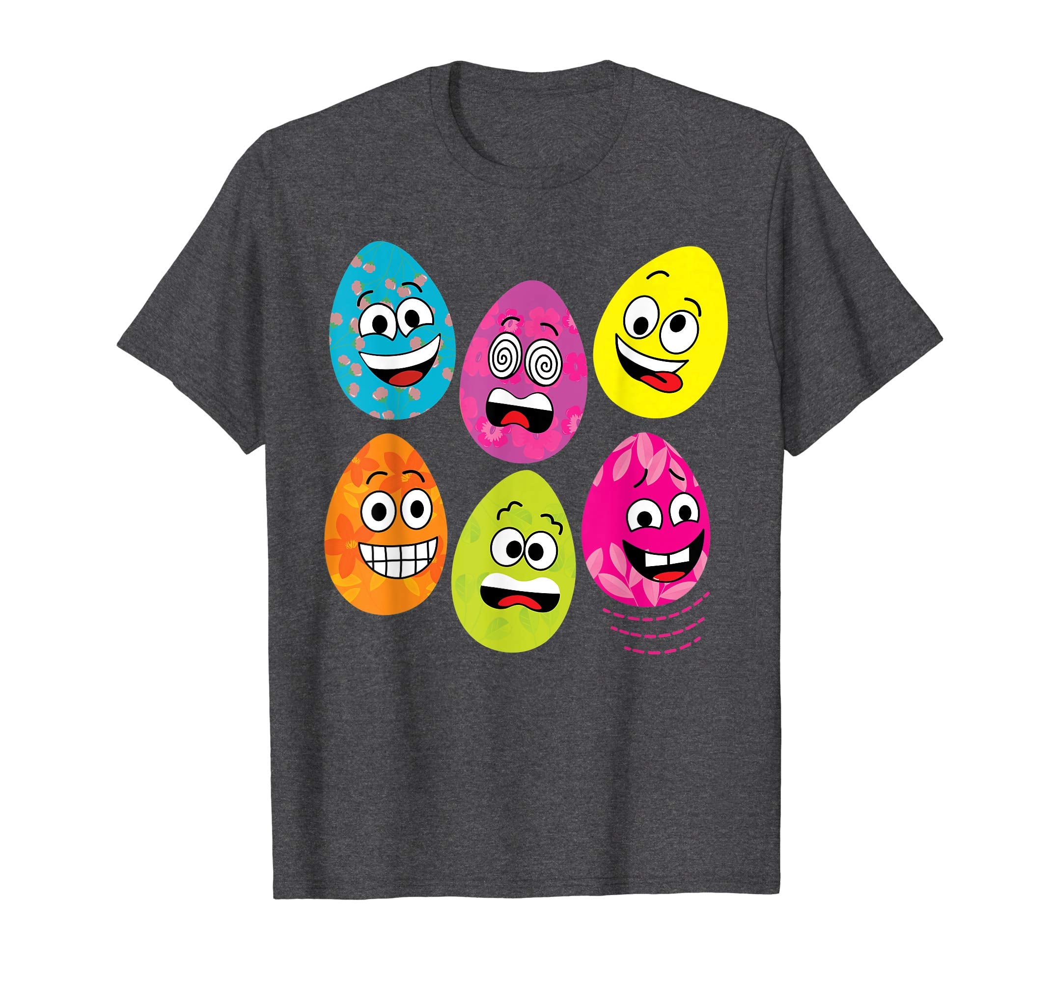 Cool Easter Eggs Emotion Faces Happy Easter Day Love Shirt