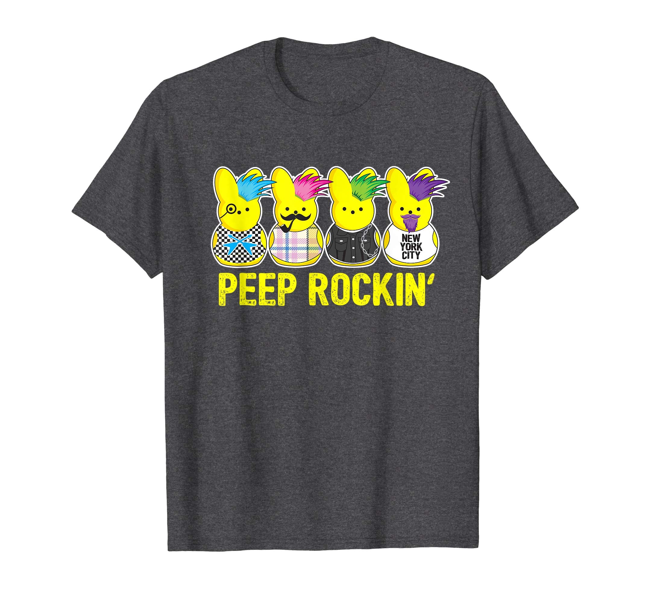 Peep Rockin' Peeps shirt Easter Gift Egg Hunt T-shirt NYC