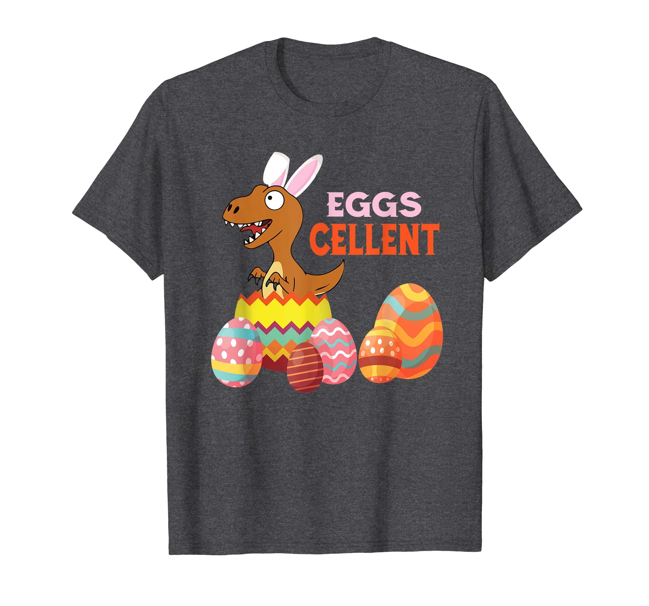 Easter Bunny Dinosaur T shirt T rex Boys Kids Eggs Cellent